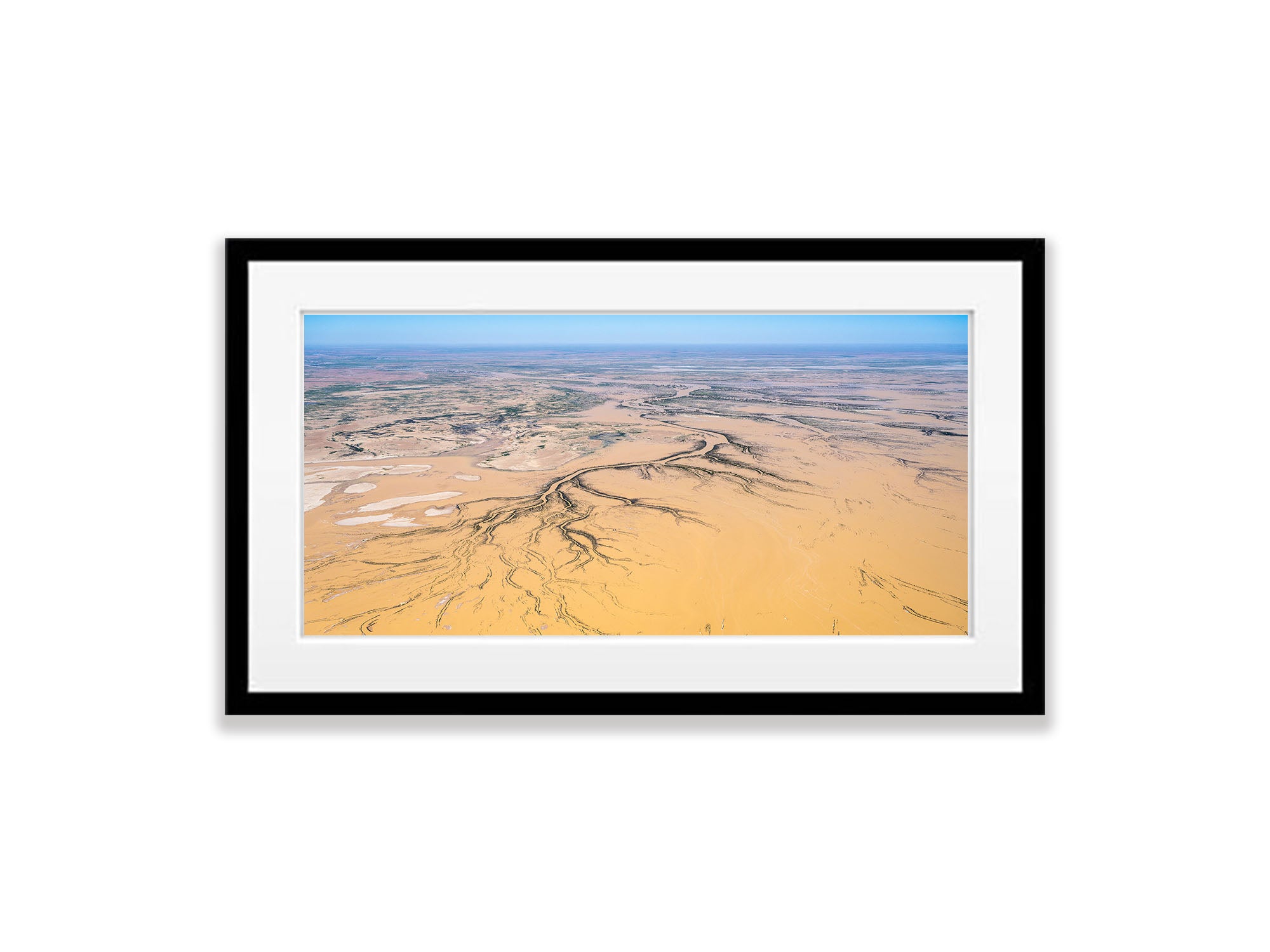 Neales Delta in flood No.3, Kati Thanda-Lake Eyre