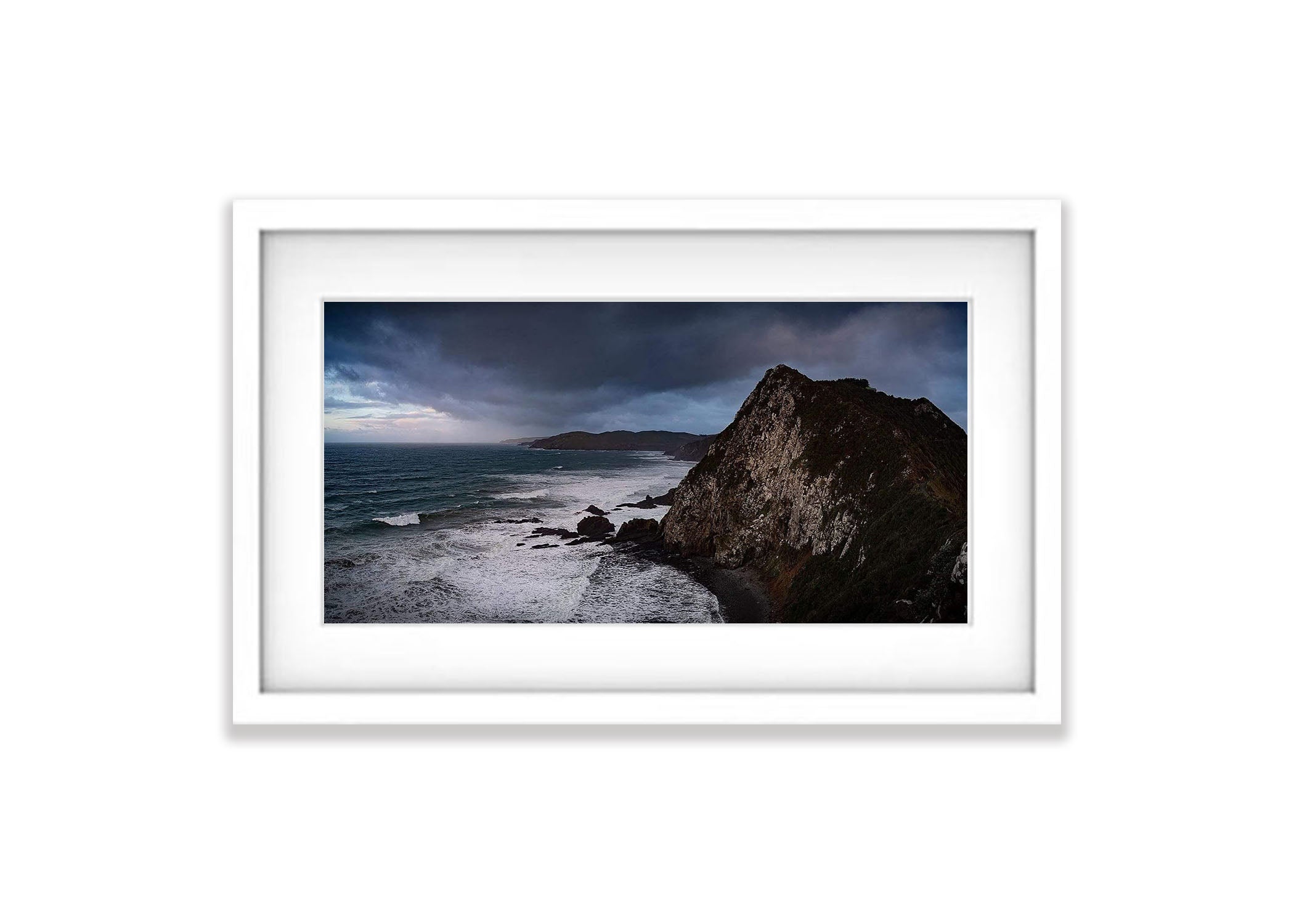Nugget Point stormy skies, New Zealand