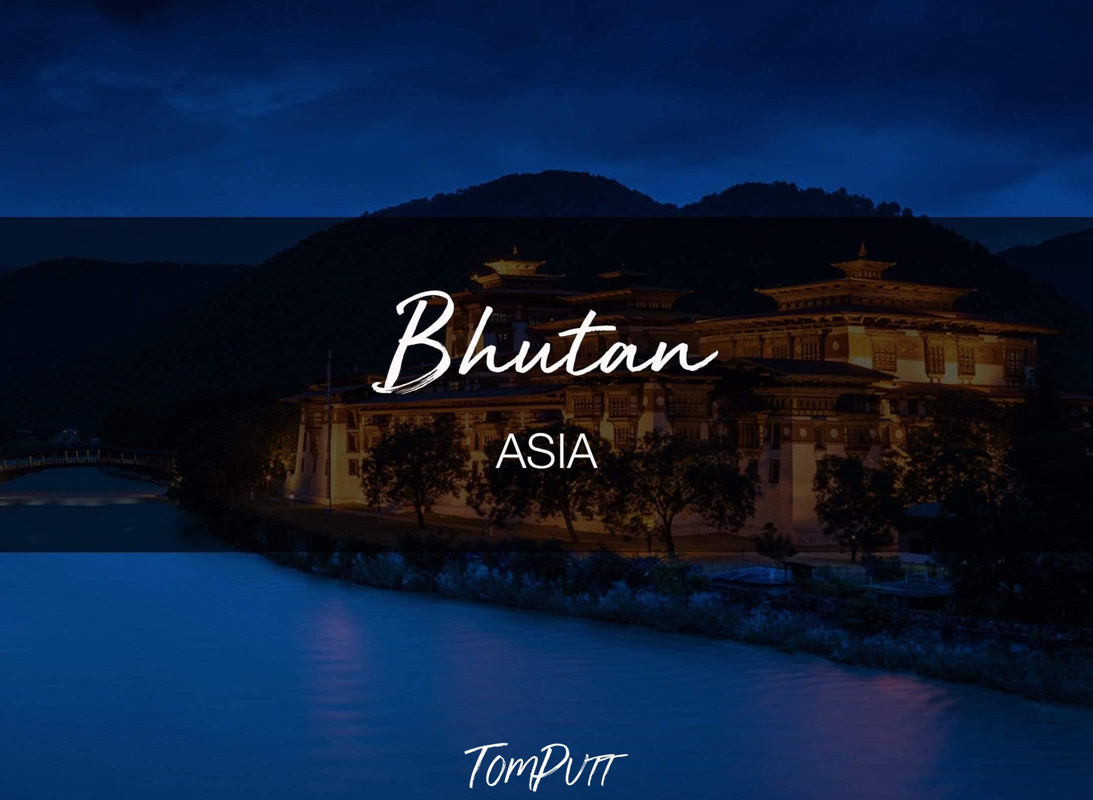 ONLINE PRESENTATION - Bhutan Land of the Thunder Dragon-Tom-Putt-Landscape-Prints