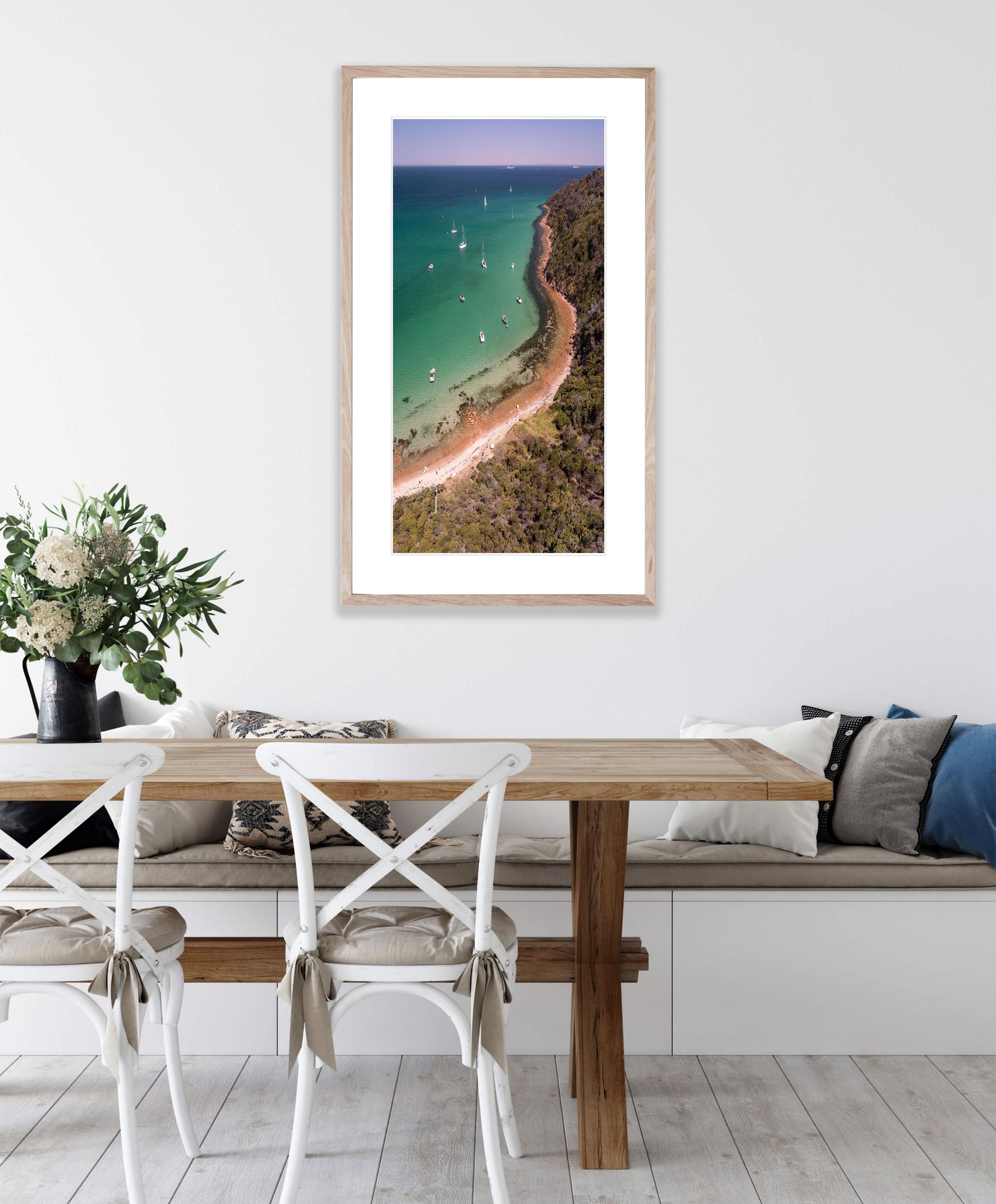 Pebble Cove from above, Mount Martha