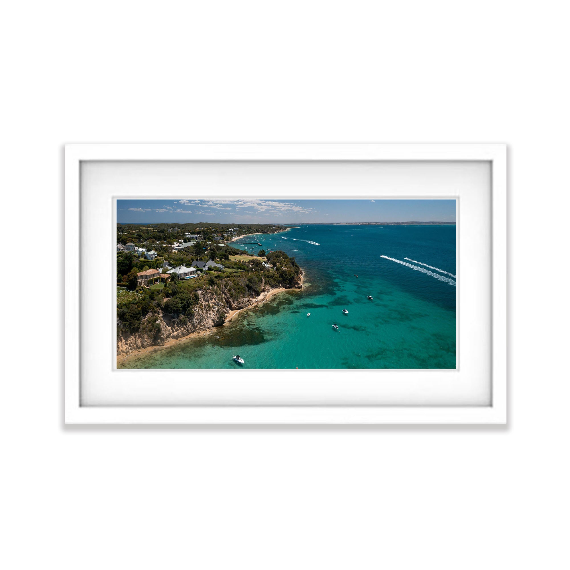 Point Franklin, Portsea from above