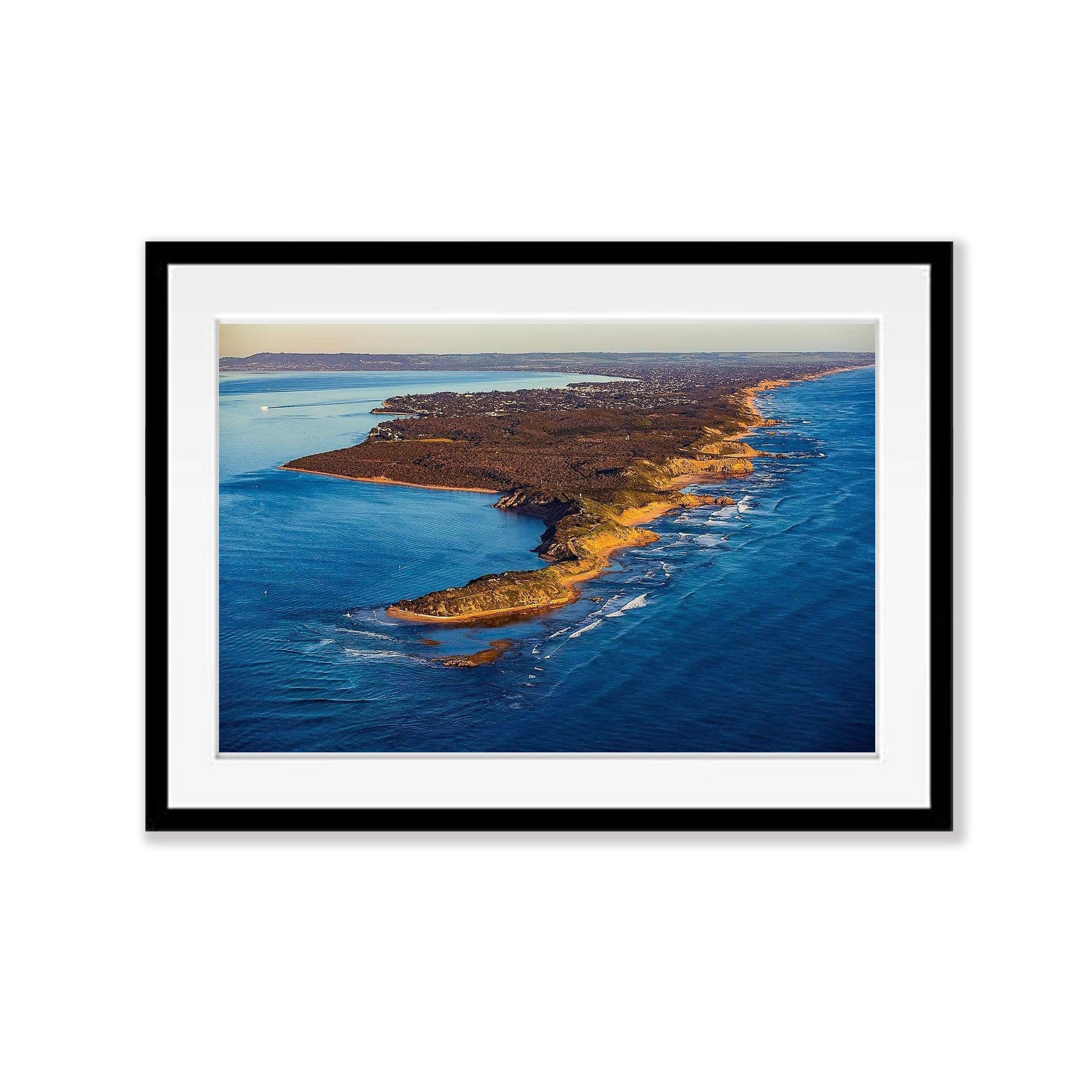 Point Nepean from above, Mornington Peninsula, VIC