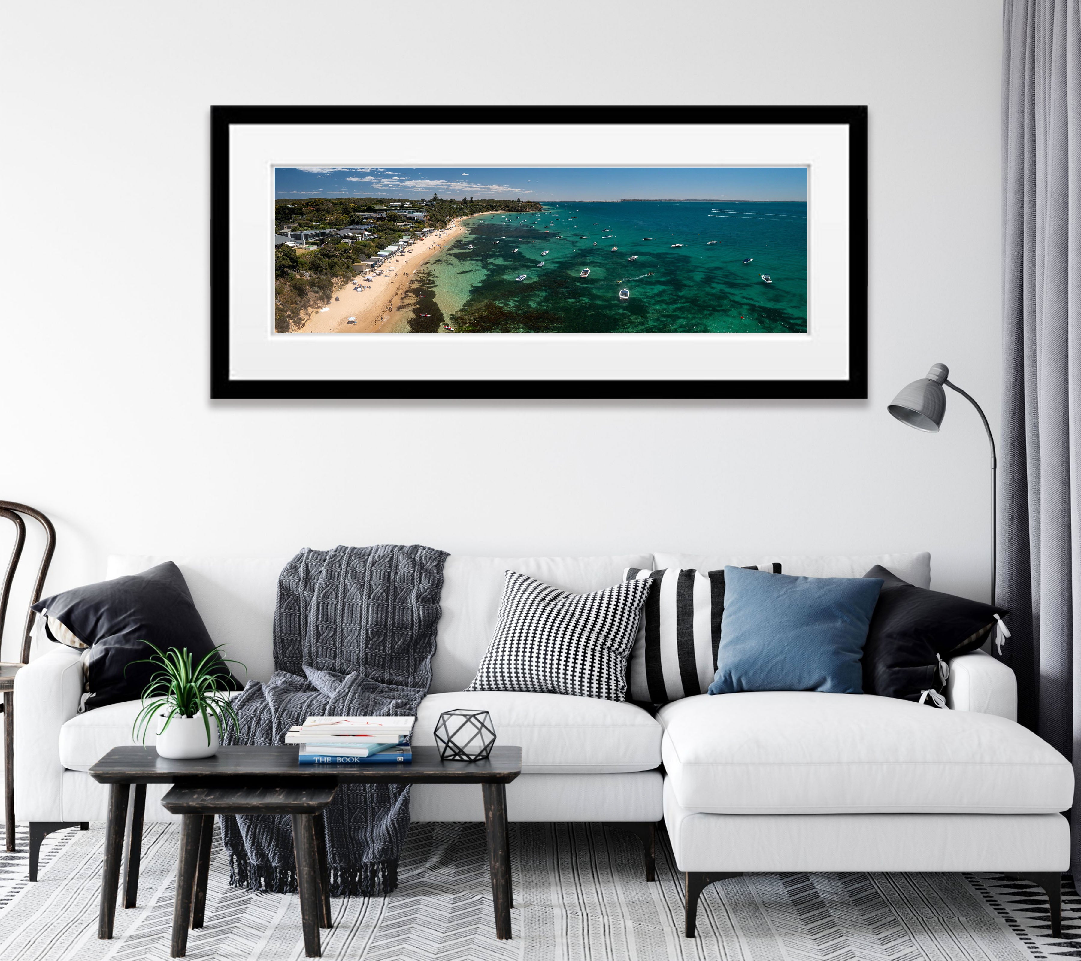 Portsea Front Beach and boats