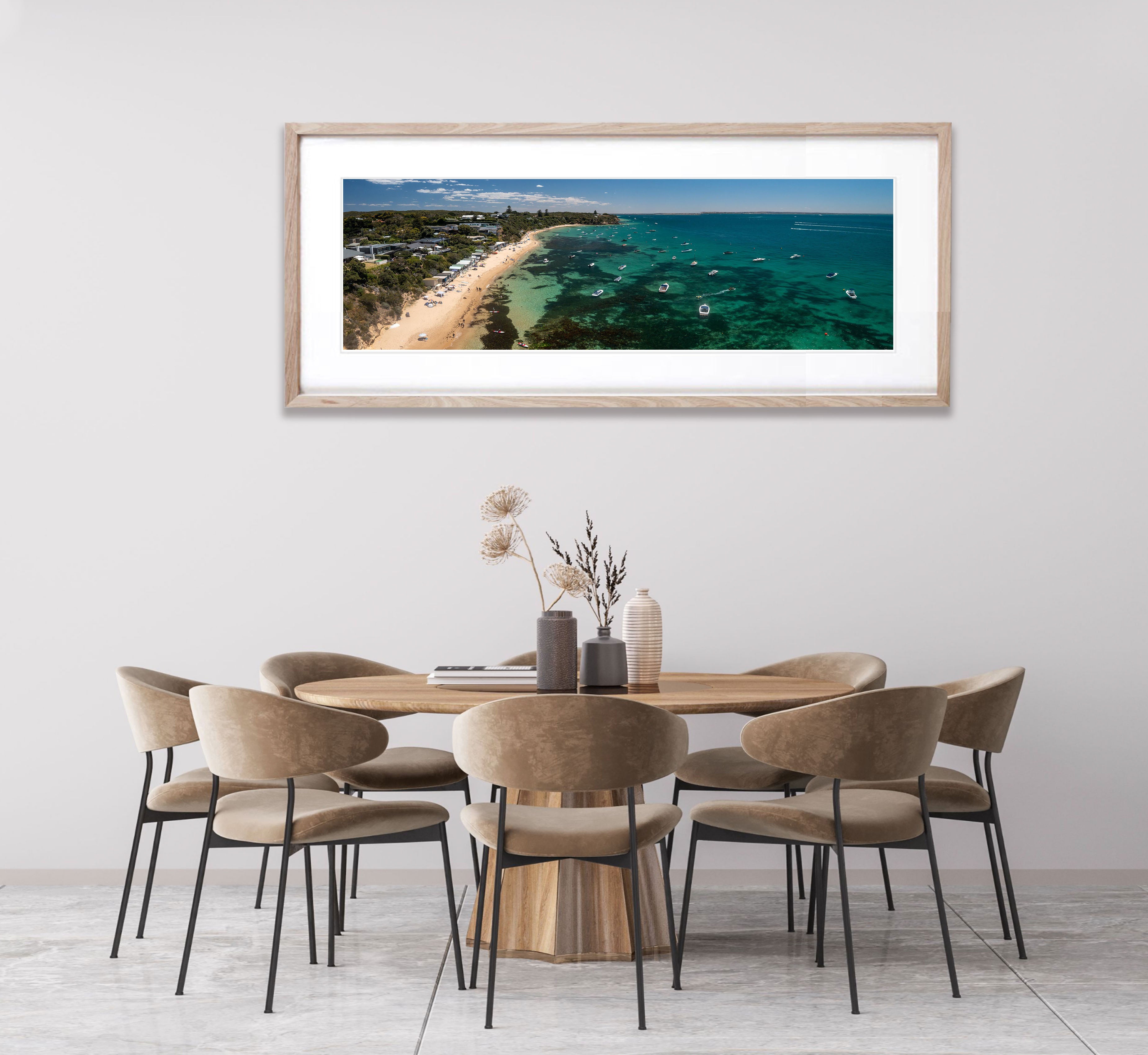 Portsea Front Beach and boats