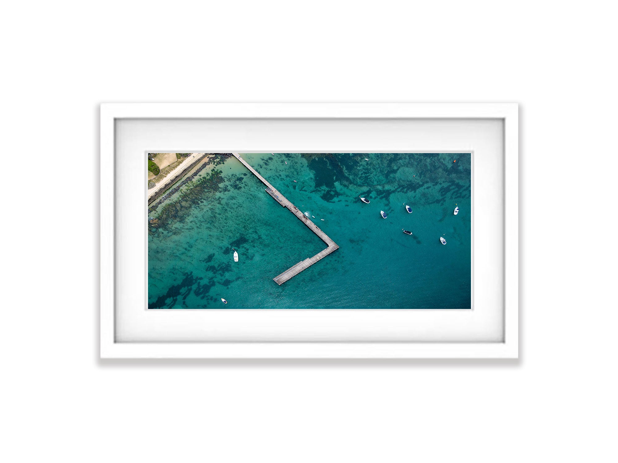 Portsea Pier from above