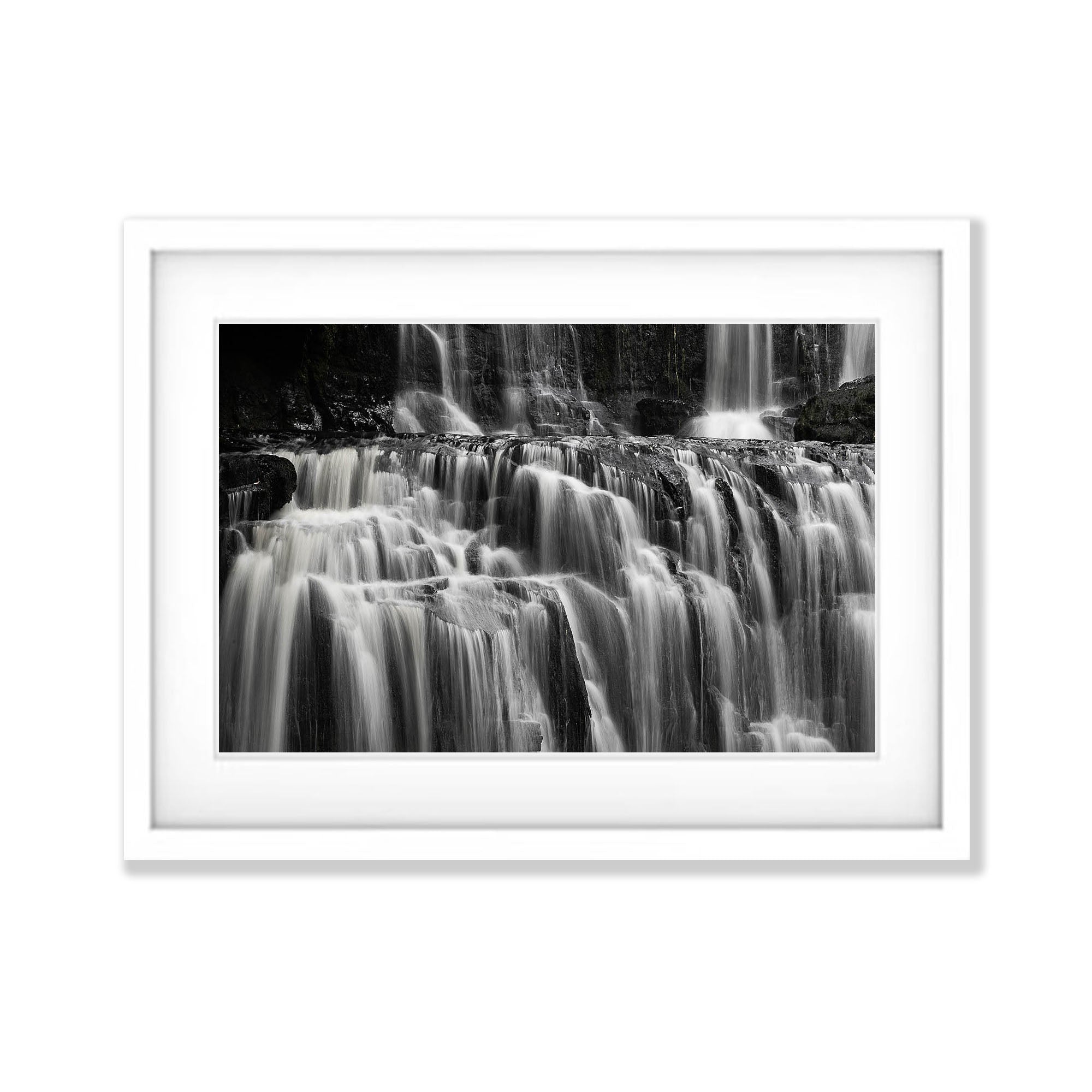 Purakaunui Falls abstract, The Caitlins, New Zealand
