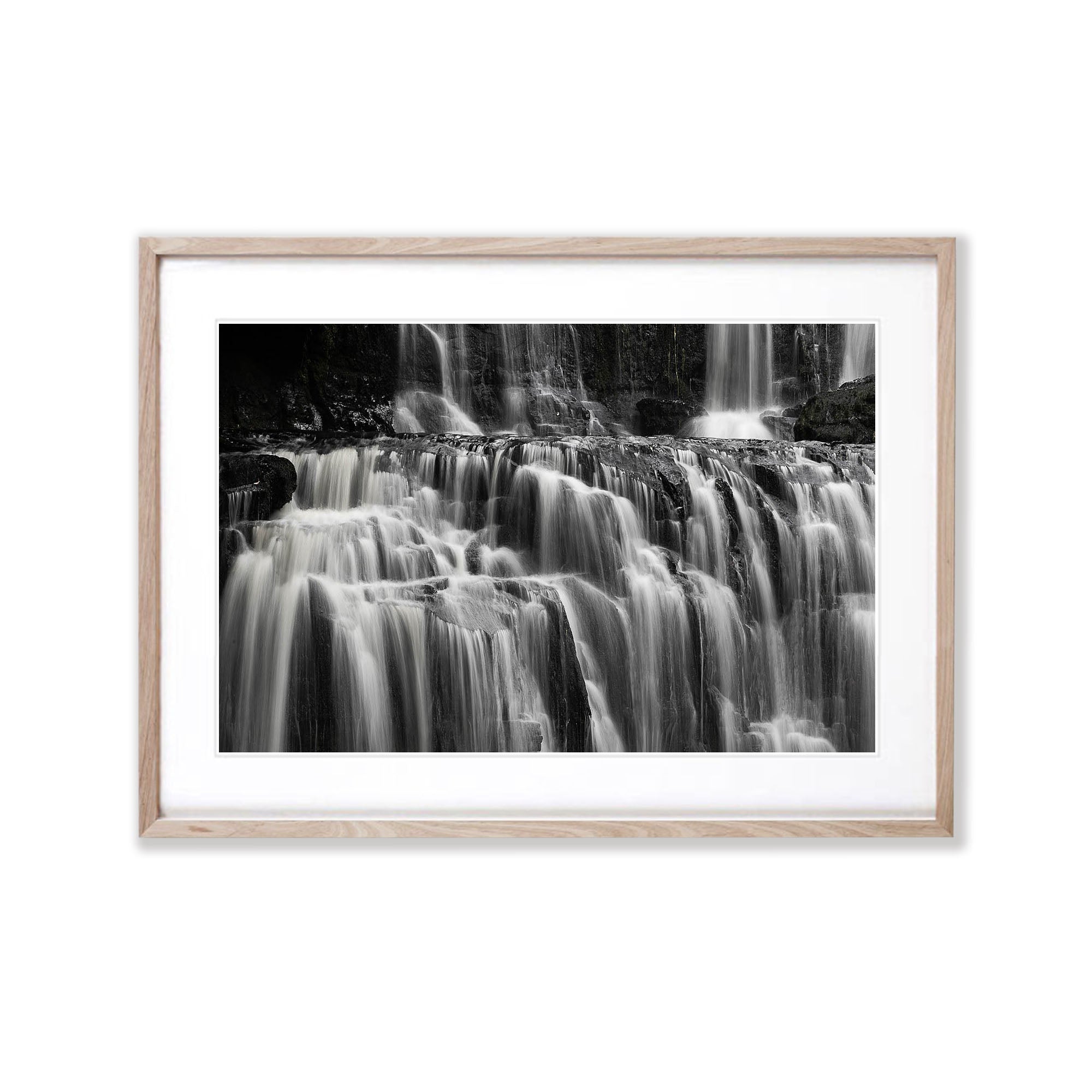 Purakaunui Falls abstract, The Caitlins, New Zealand