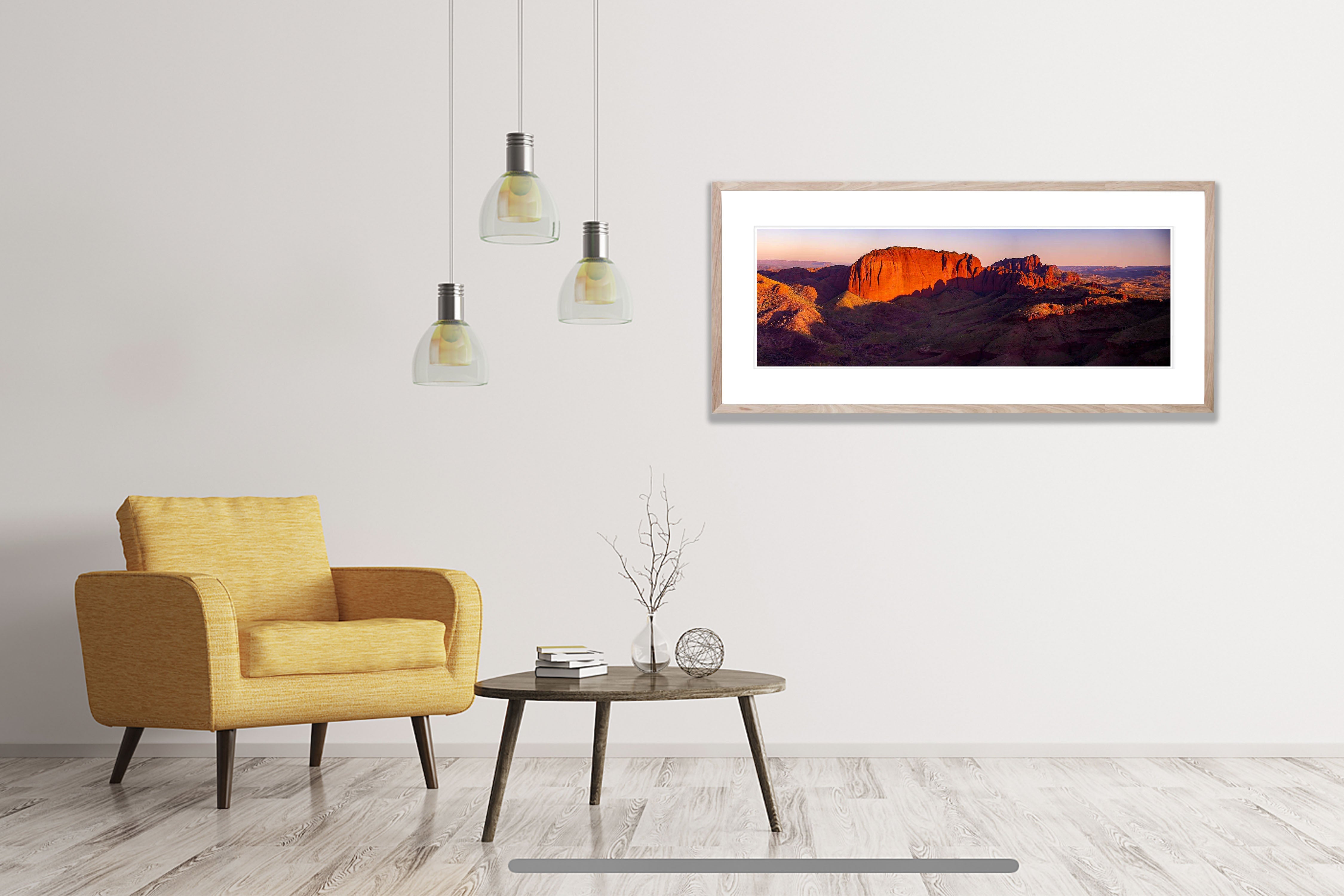 Sunset Over Rugged Peaks