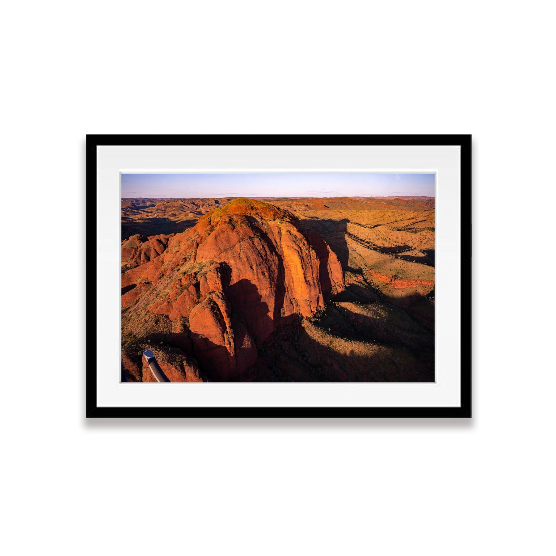 Ragged Range from Above