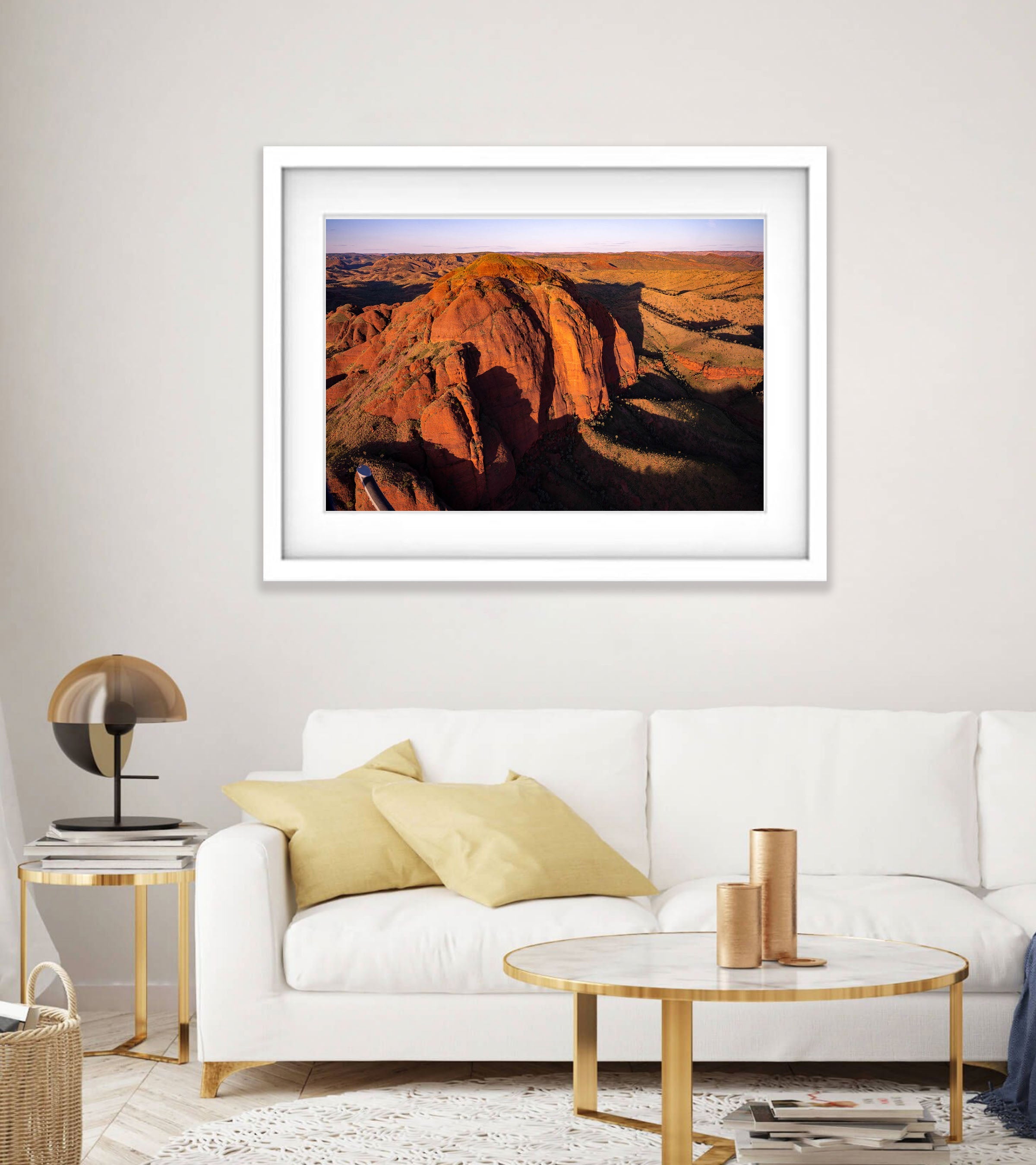 Ragged Range from Above