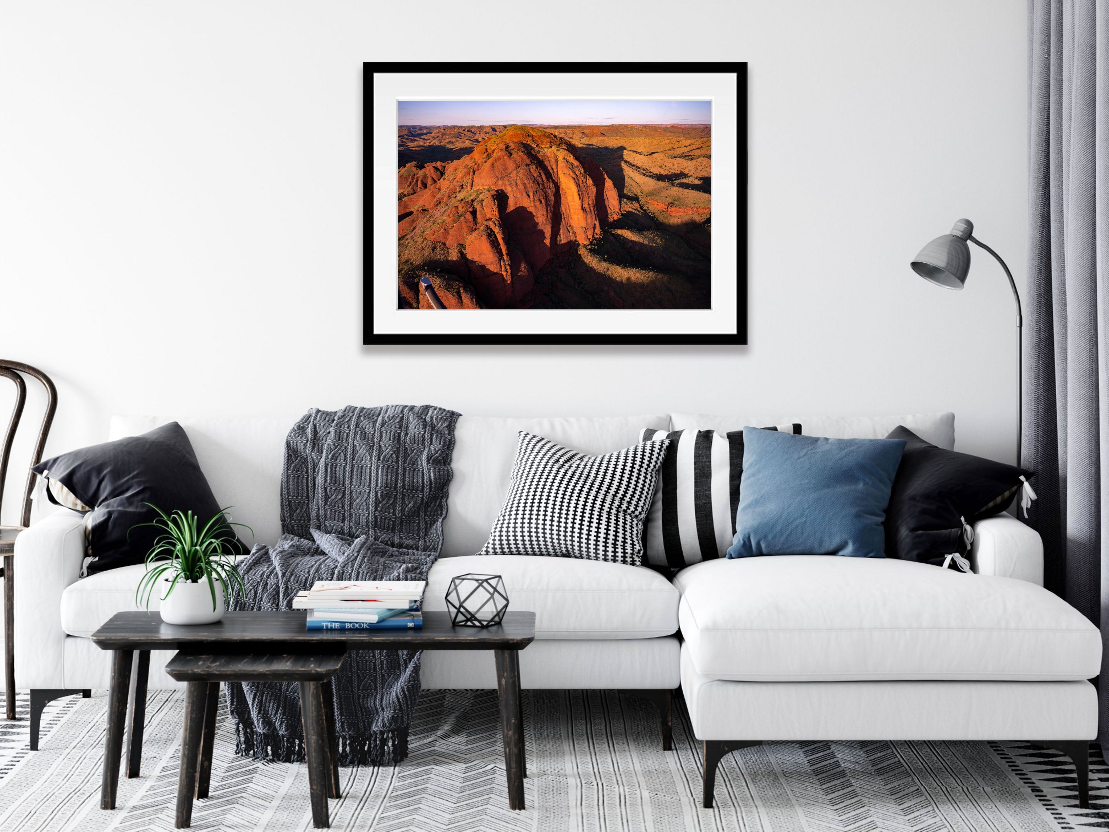 Ragged Range from Above