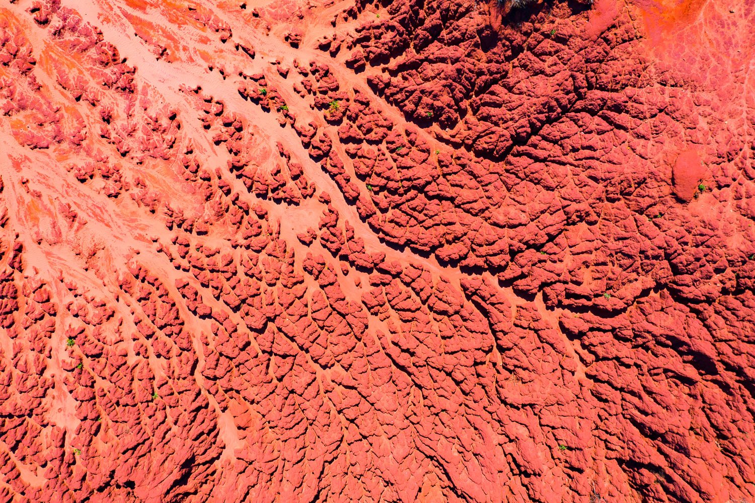 Red Cliffs of James Price Point from above, The Kimberley, Western Australia