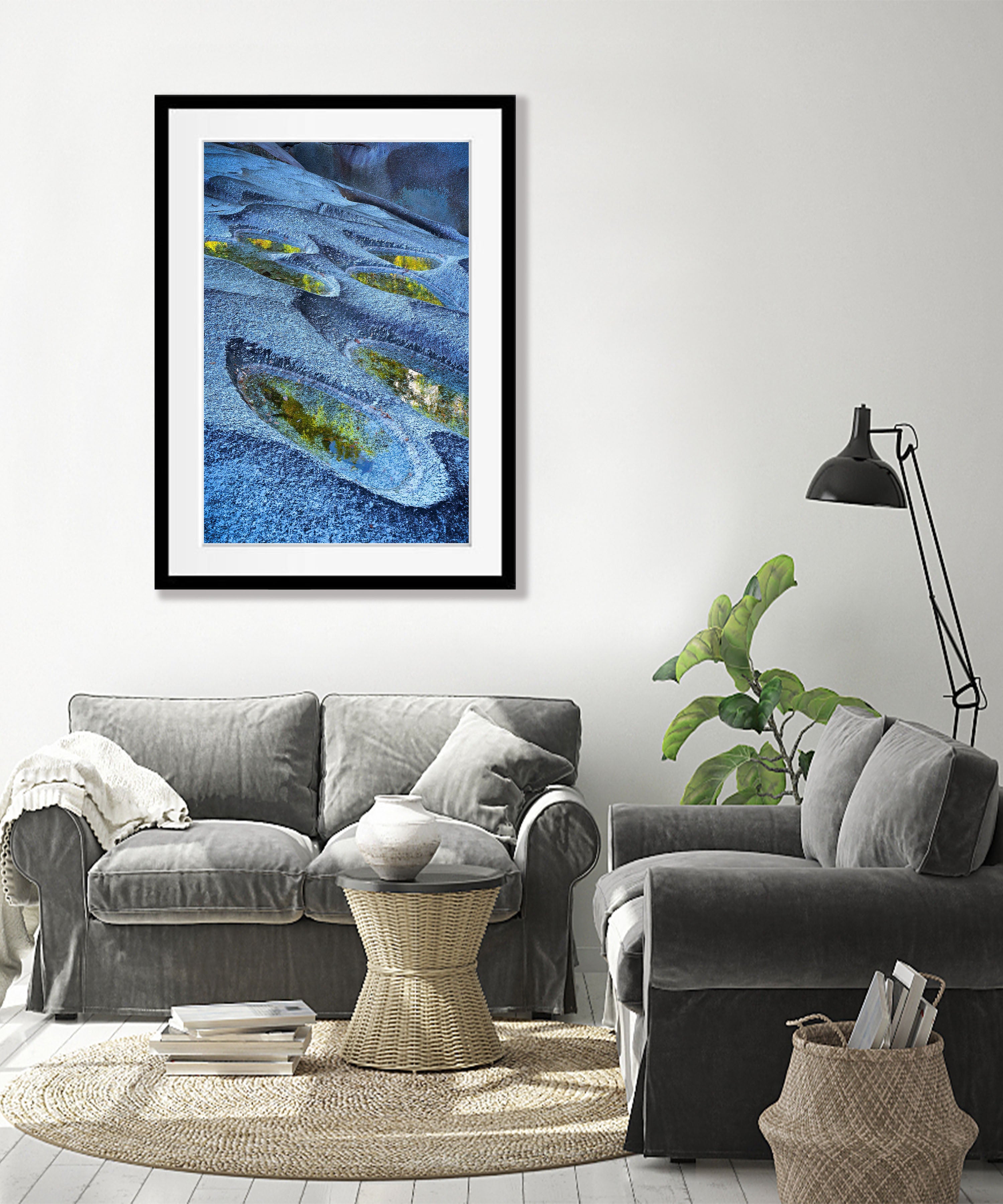 Reflections off Rock Pools, Babinda, Far North Queensland