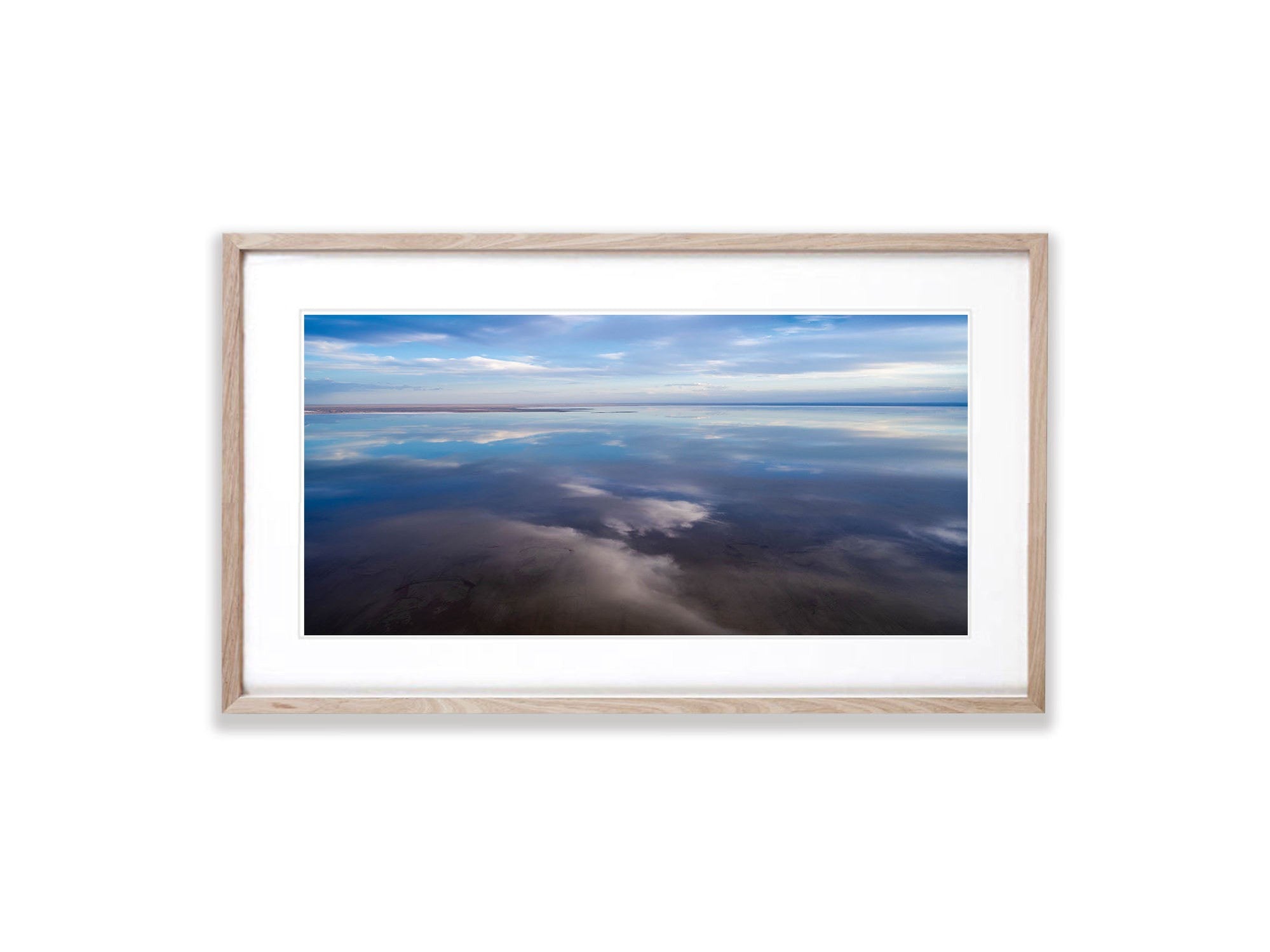 Reflections on Belt Bay, Lake Eyre, SA