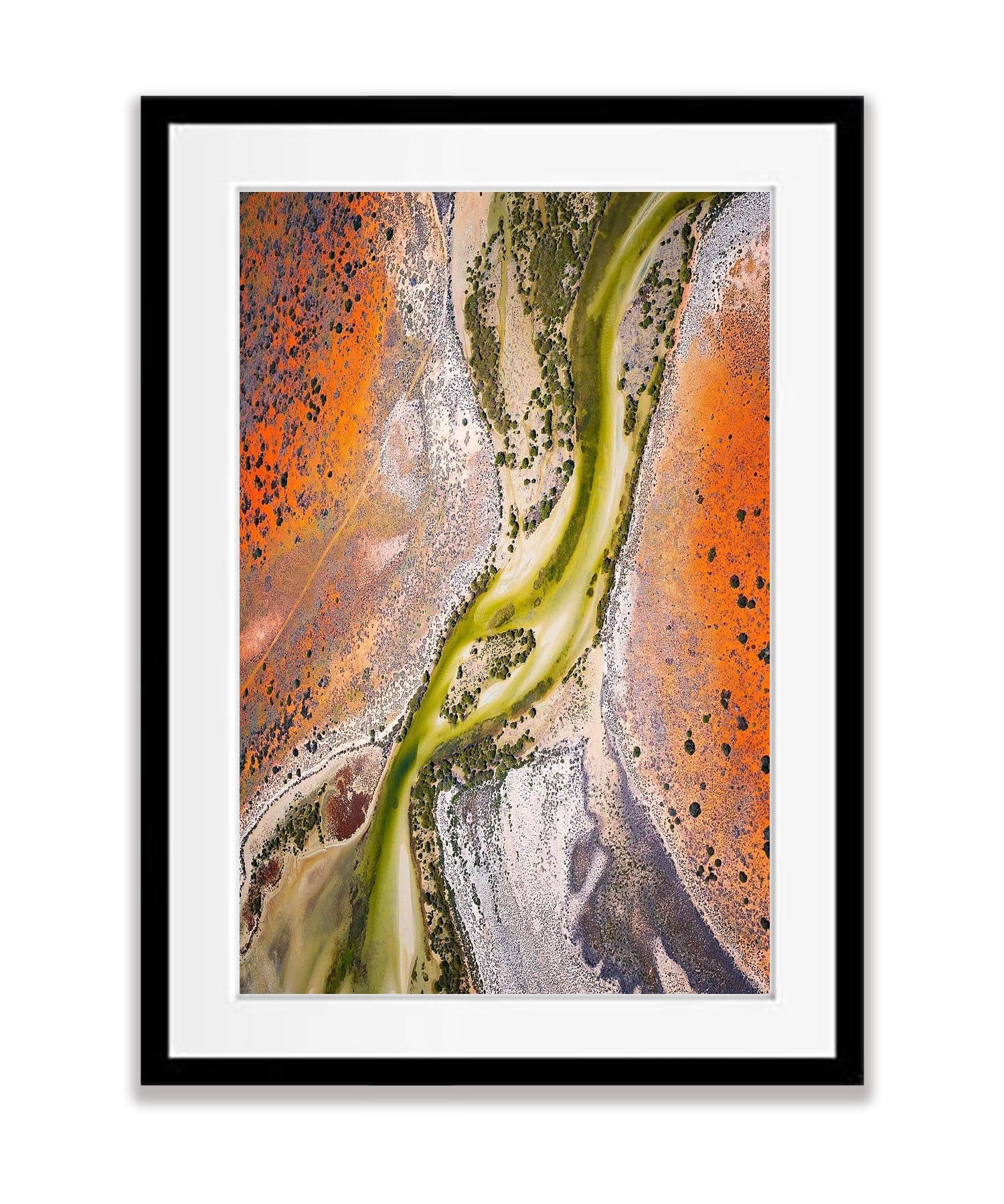 Ribbons of Green, Lake Eyre, SA