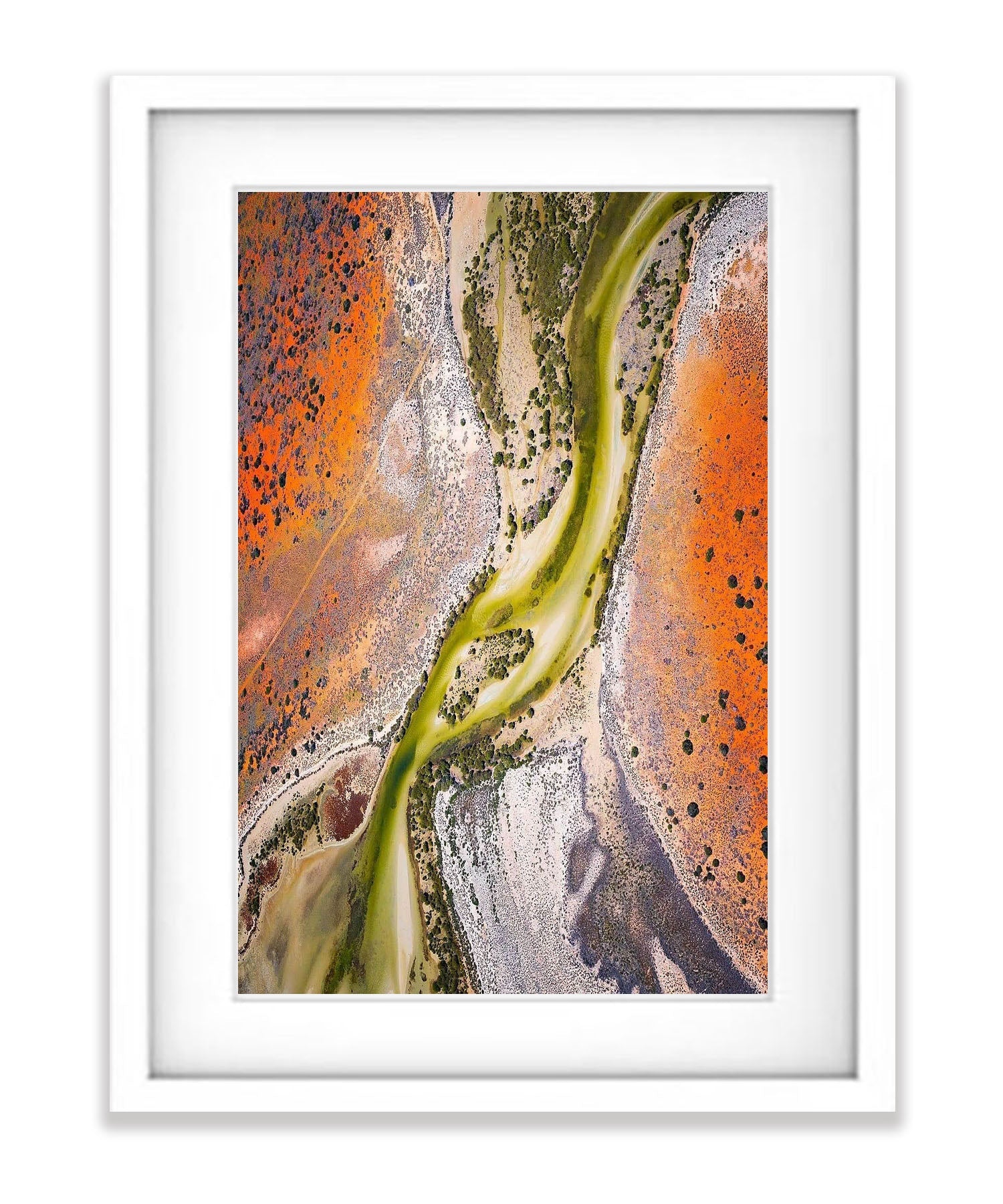 Ribbons of Green, Lake Eyre, SA