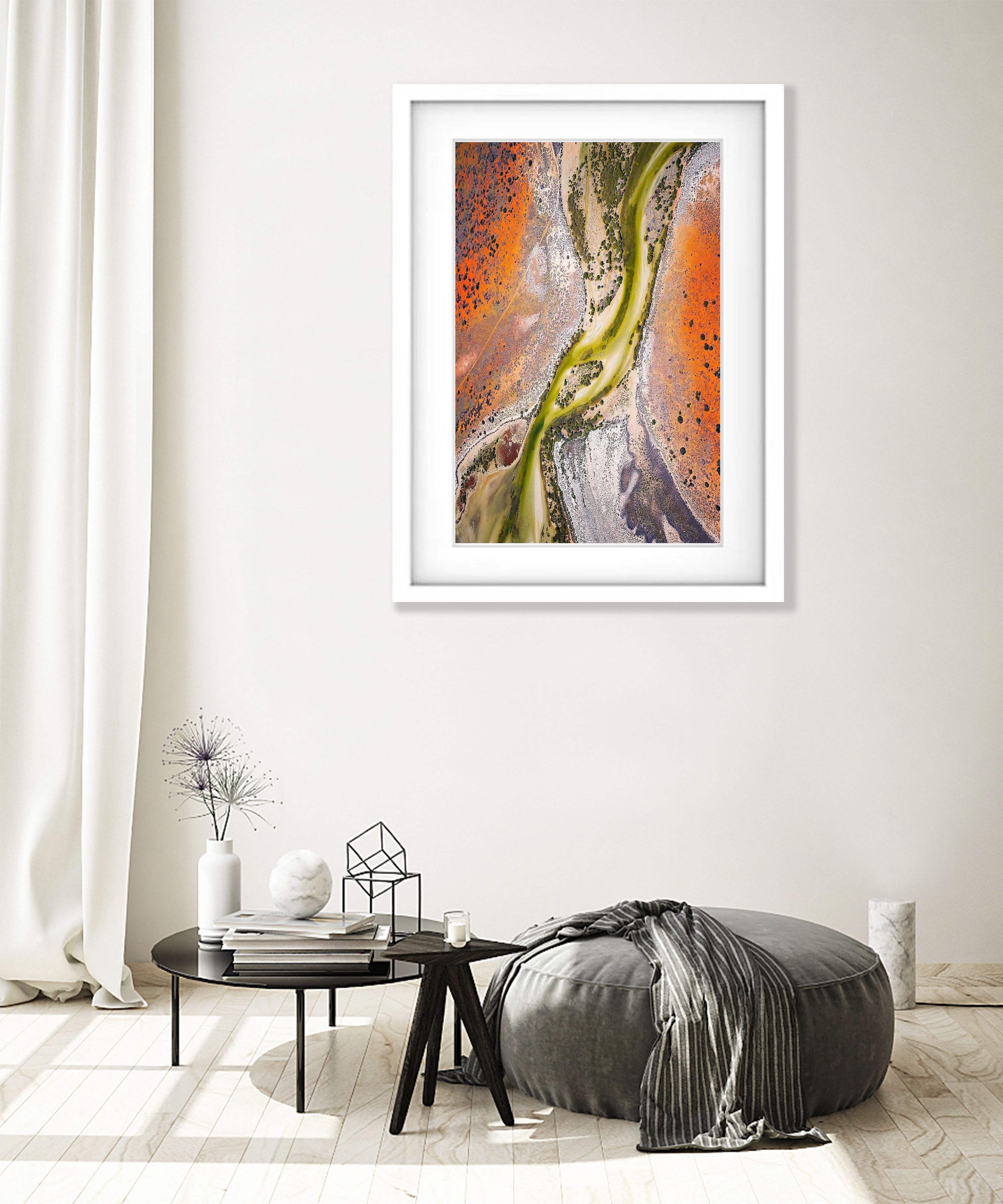 Ribbons of Green, Lake Eyre, SA