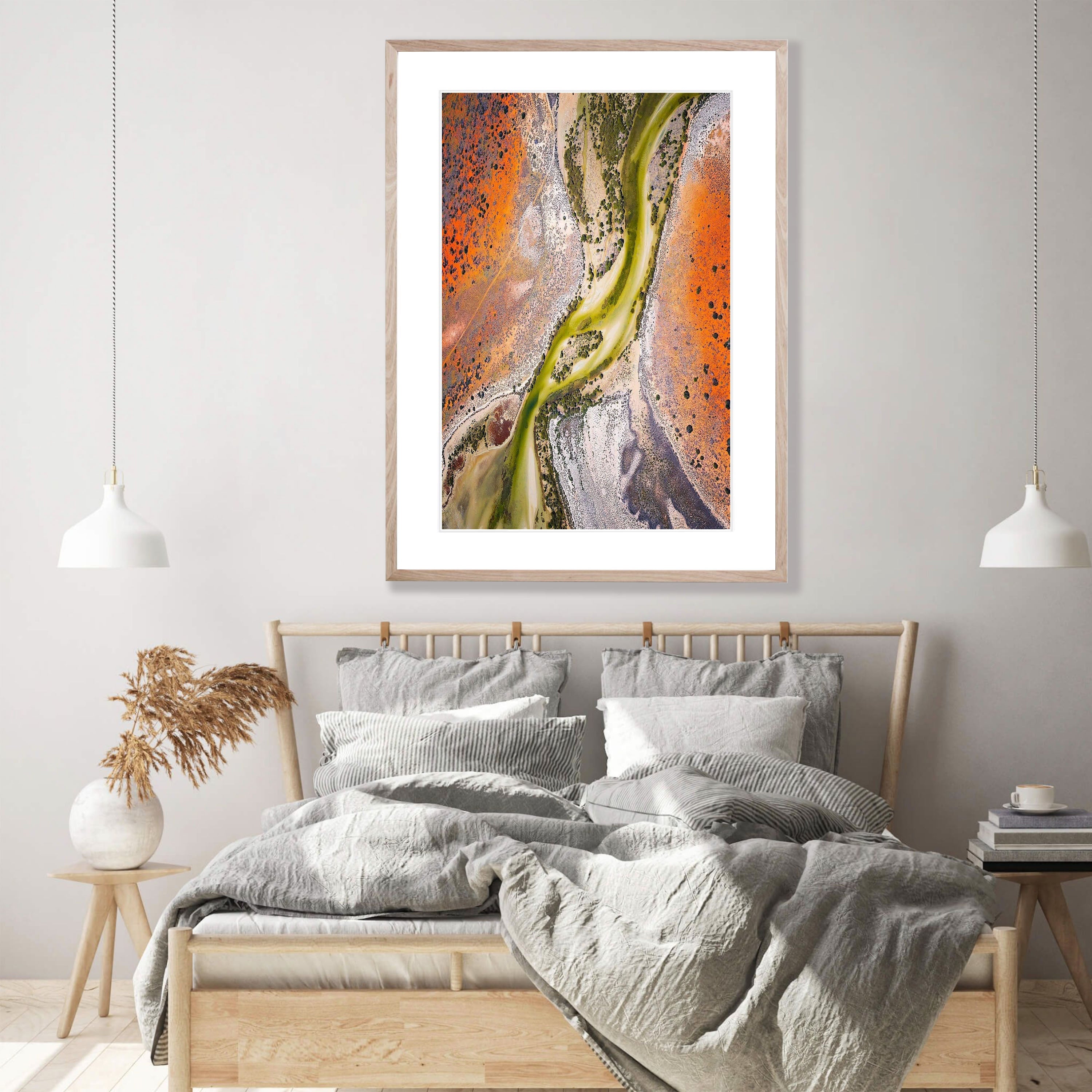 Ribbons of Green, Lake Eyre, SA