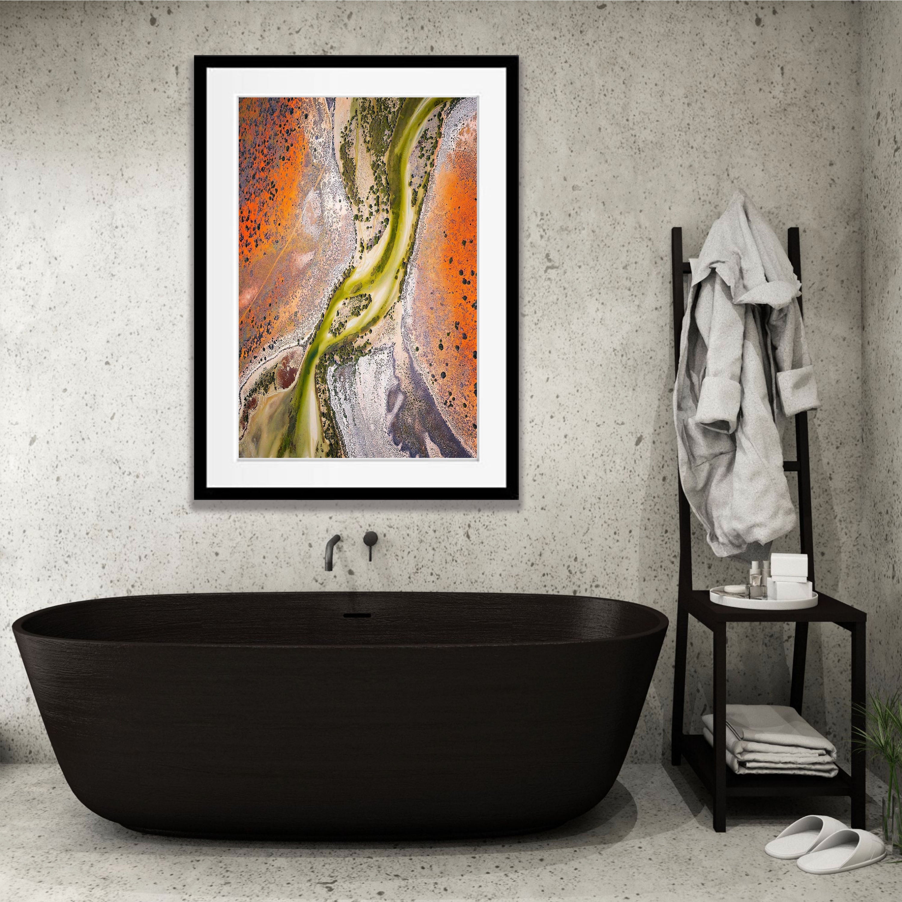 Ribbons of Green, Lake Eyre, SA