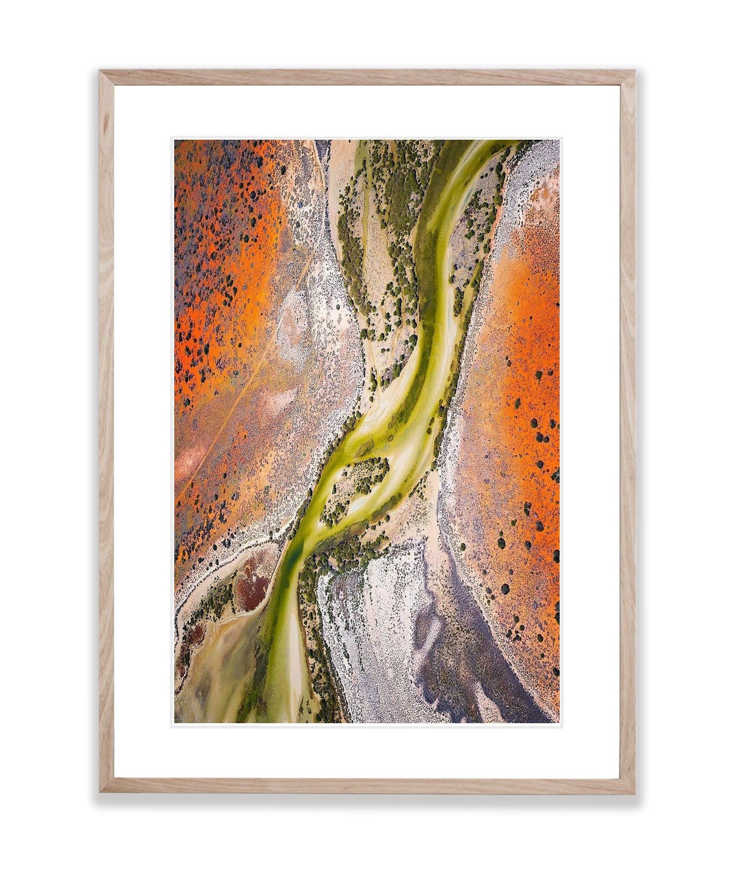 Ribbons of Green, Lake Eyre, SA