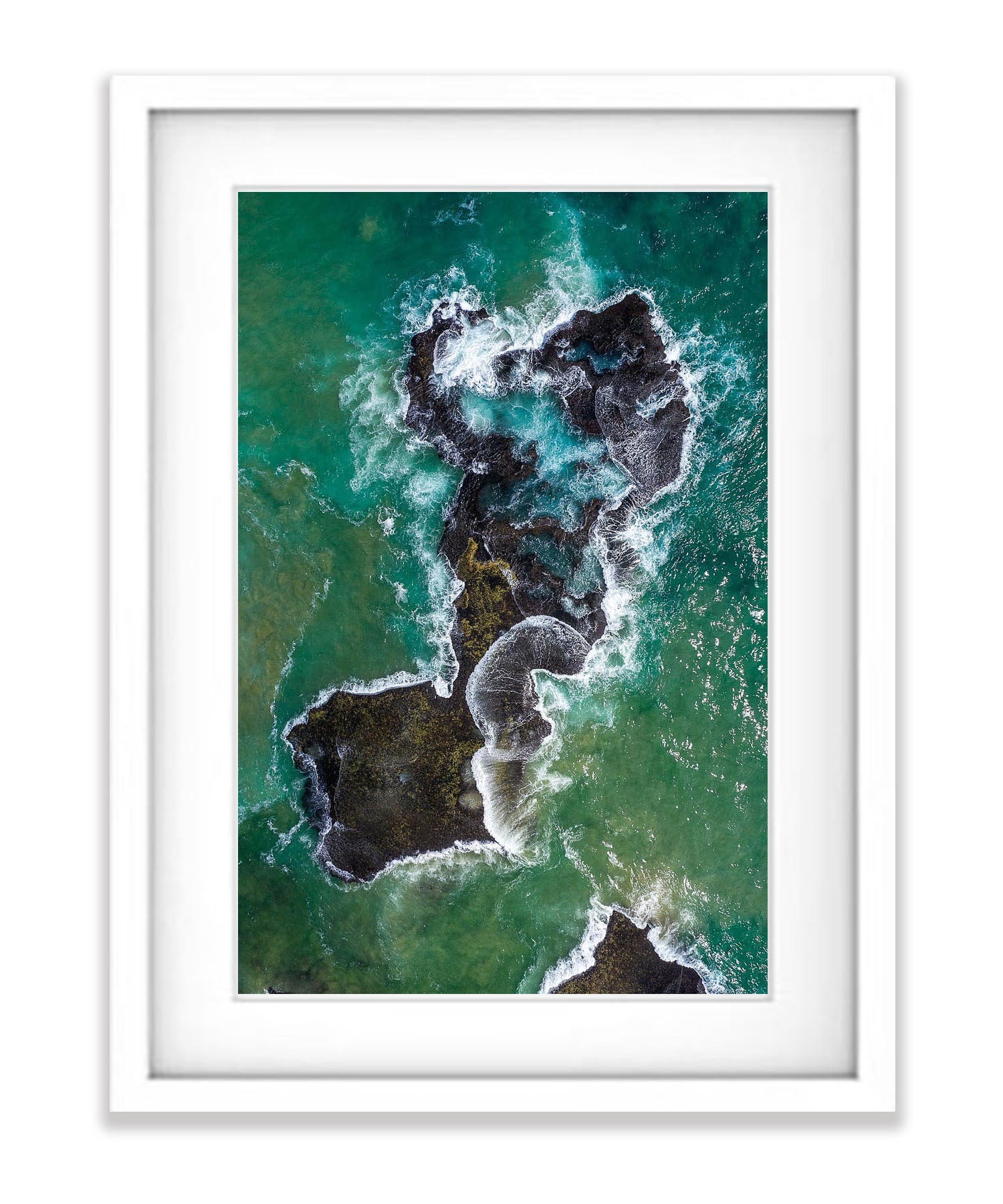 Rock Shelf from above, Mornington Peninsula, VIC