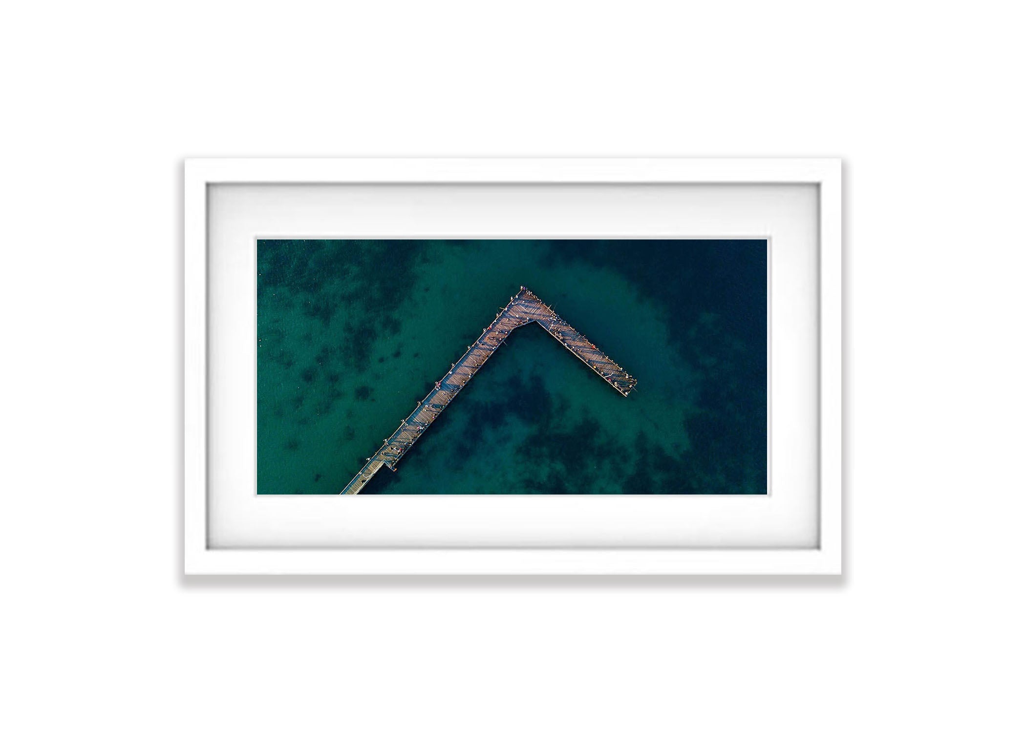 Rye Pier from above, Mornington Peninsula, VIC