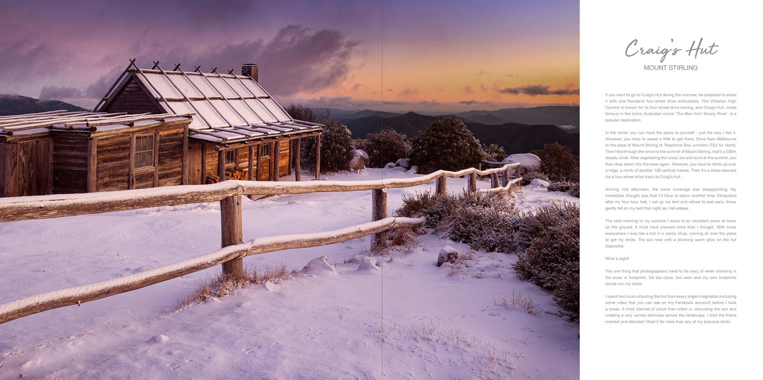 'SNOW - The Snow Landscapes of Australia' book QR