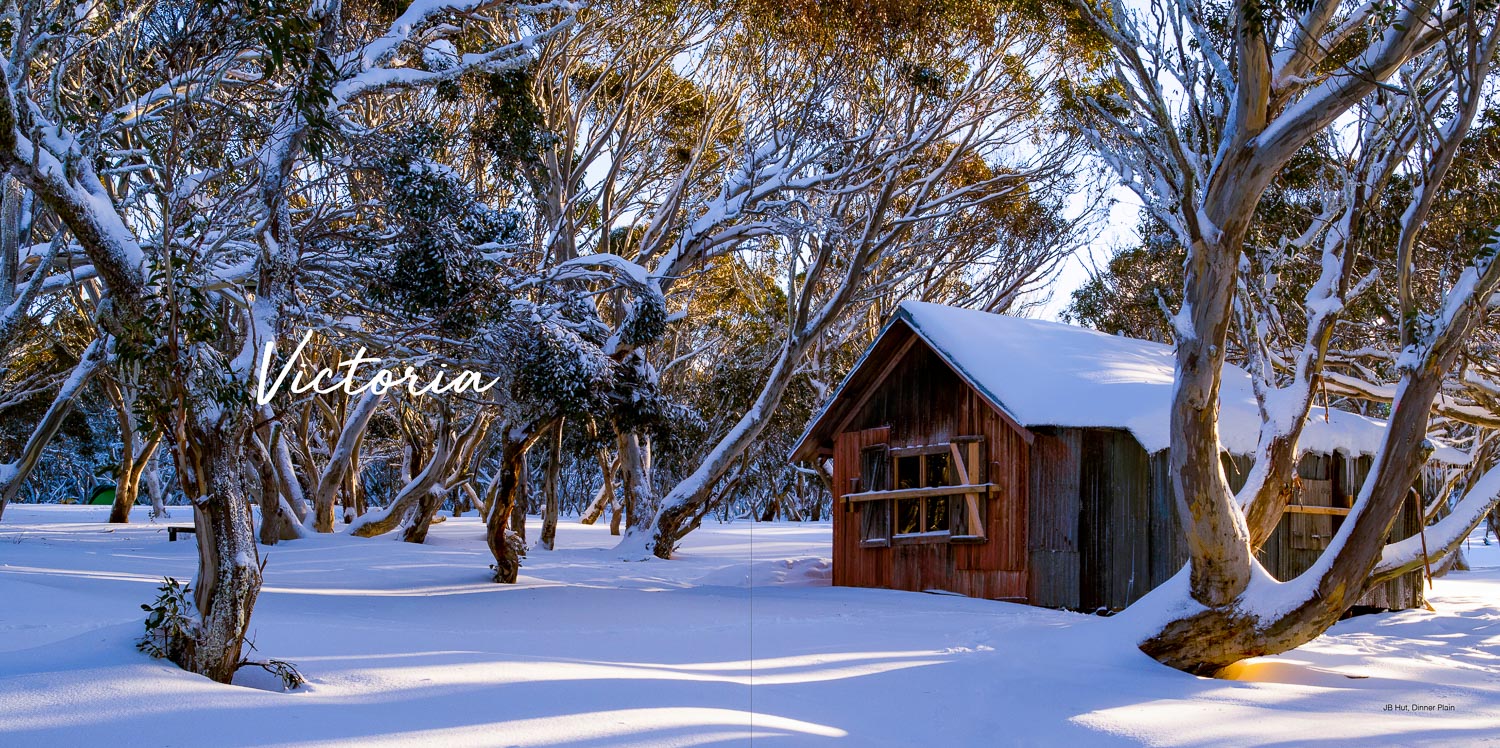 'SNOW - The Snow Landscapes of Australia' book QR