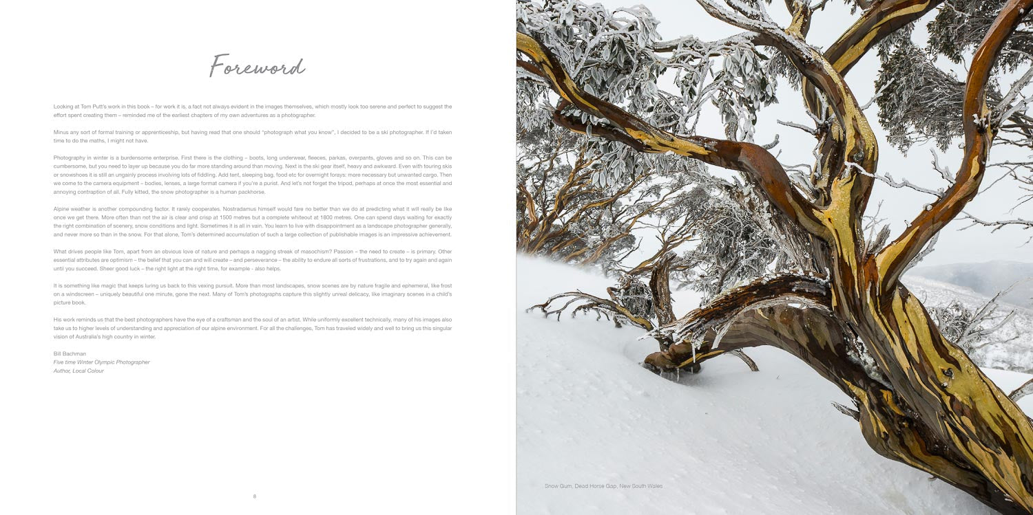 'SNOW - The Snow Landscapes of Australia' book QR