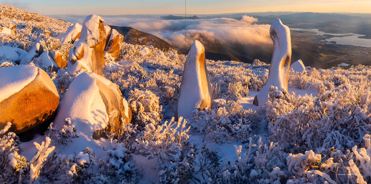 'SNOW - The Snow Landscapes of Australia' book QR