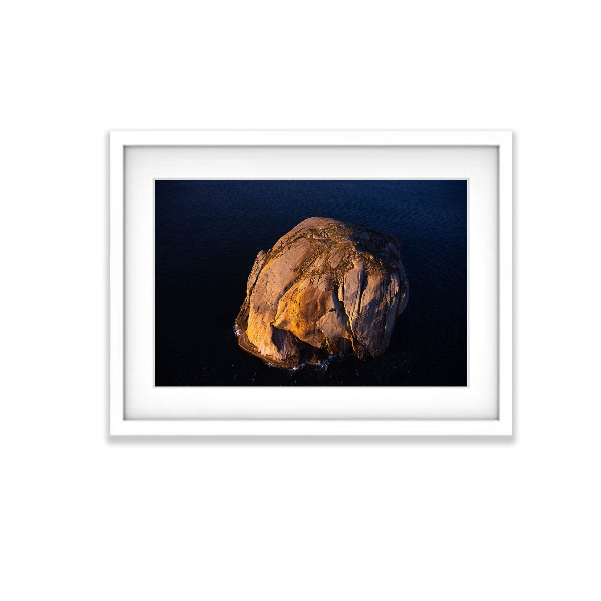 Scull Rock from above No.2, Wilson's Promontory