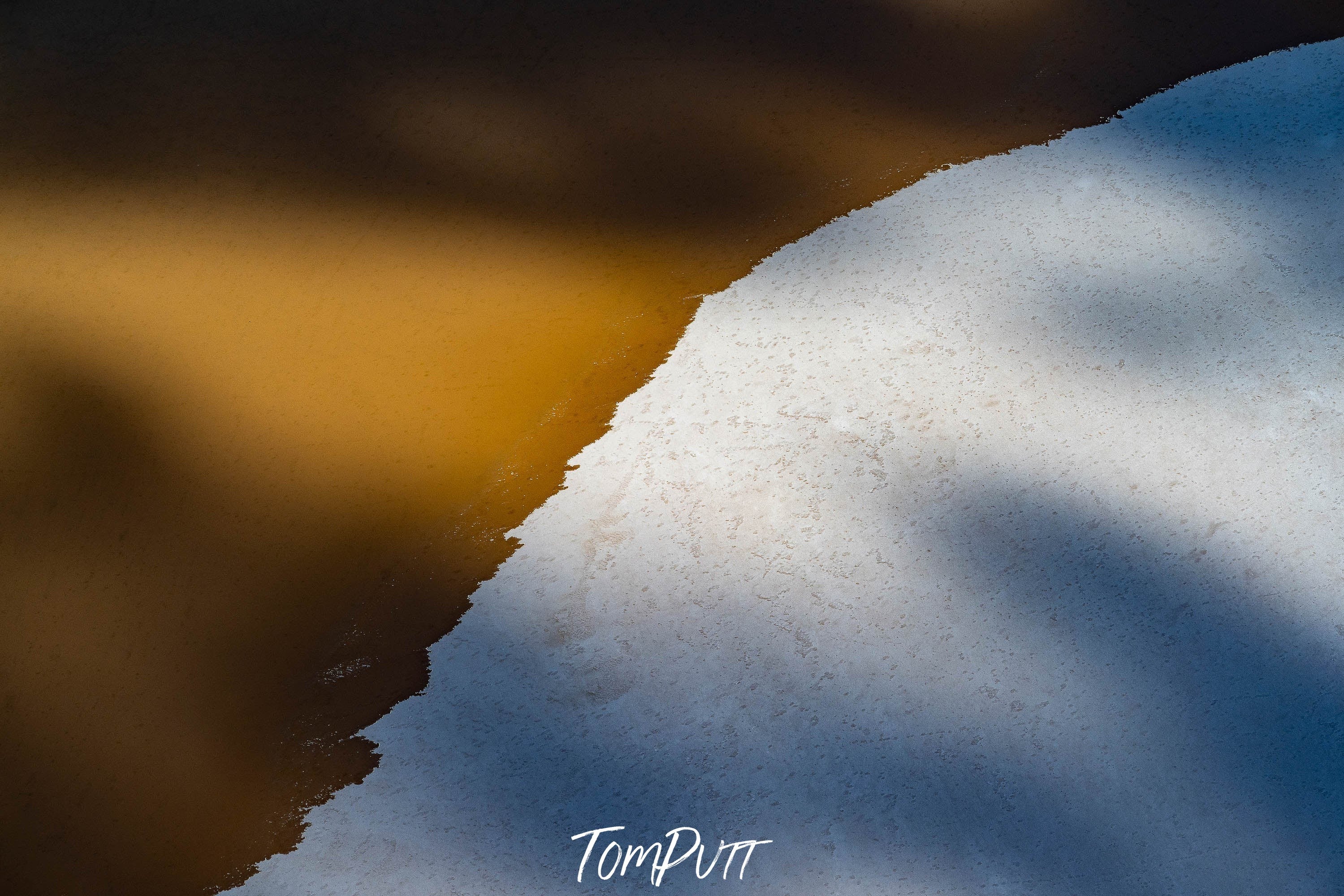 Shadows on the Warburton Groove, Lake Eyre, SA