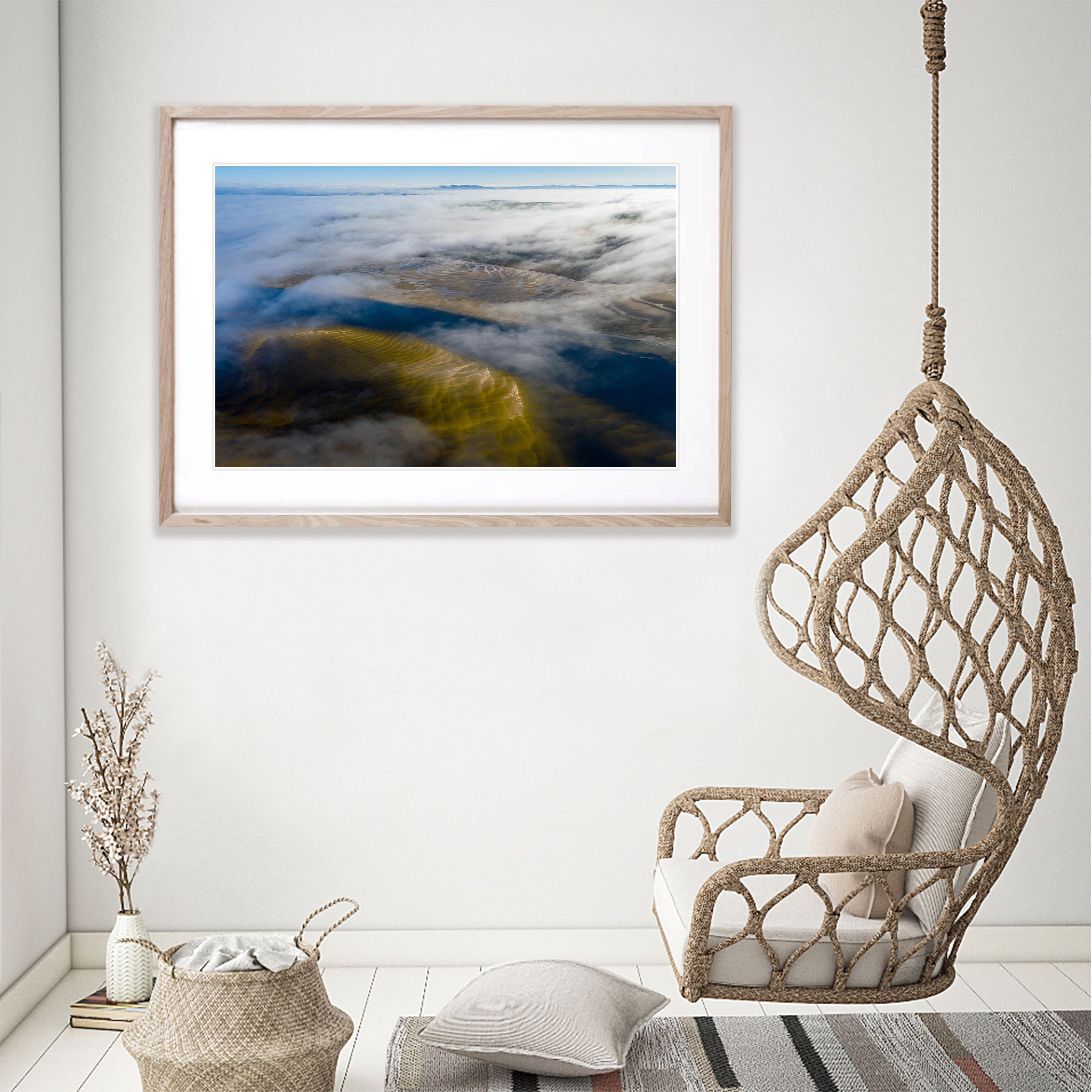 Shallow Inlet with fog, Wilson's Promontory