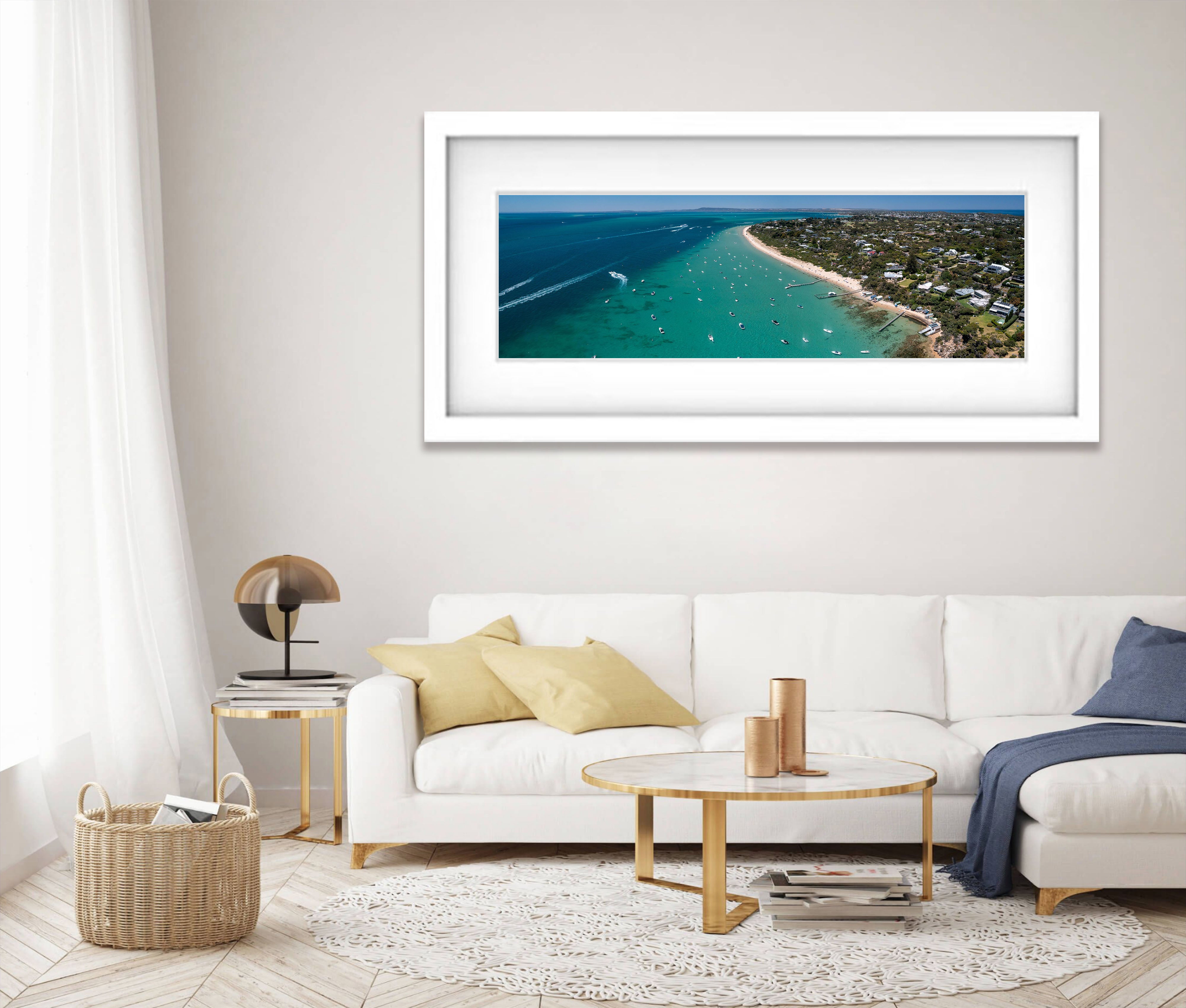 Shelley Beach, Portsea from above No.2