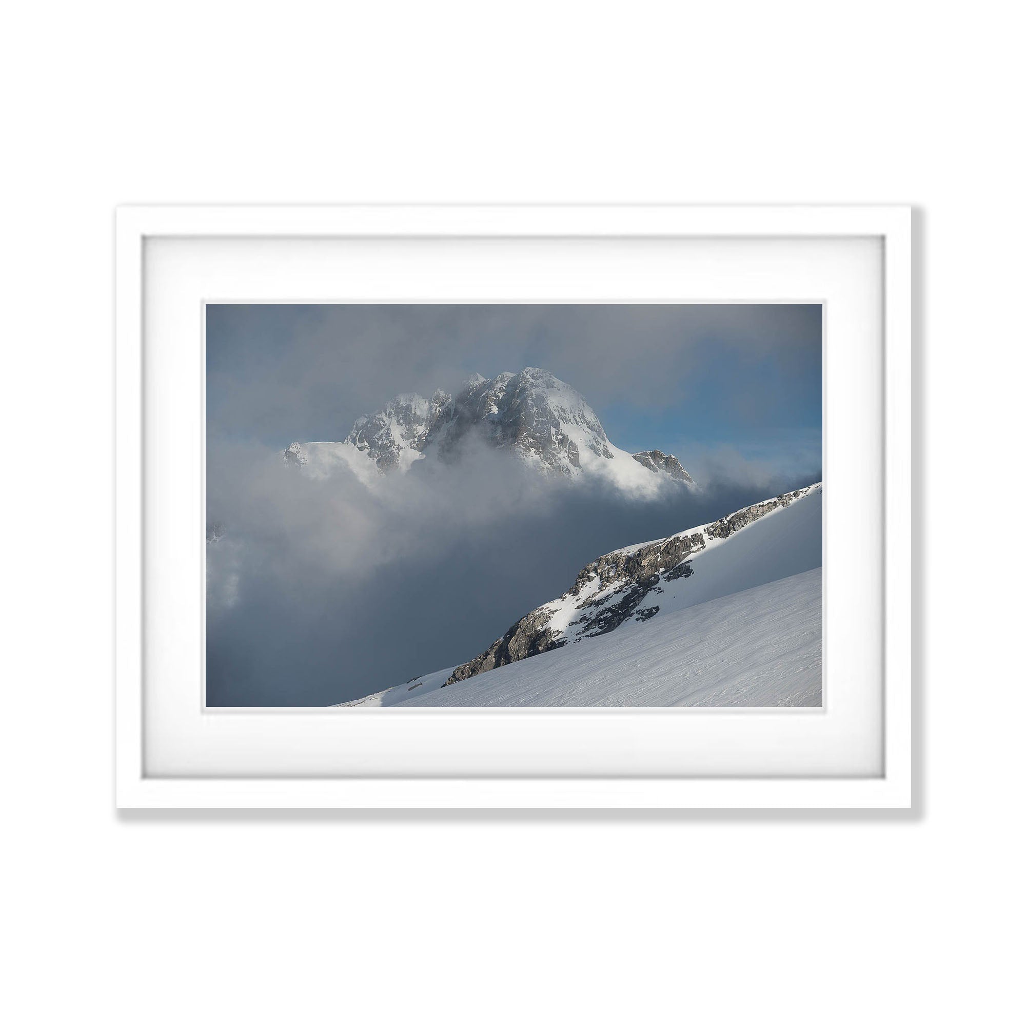 Snow-covered Mountains, South Island, New Zealand