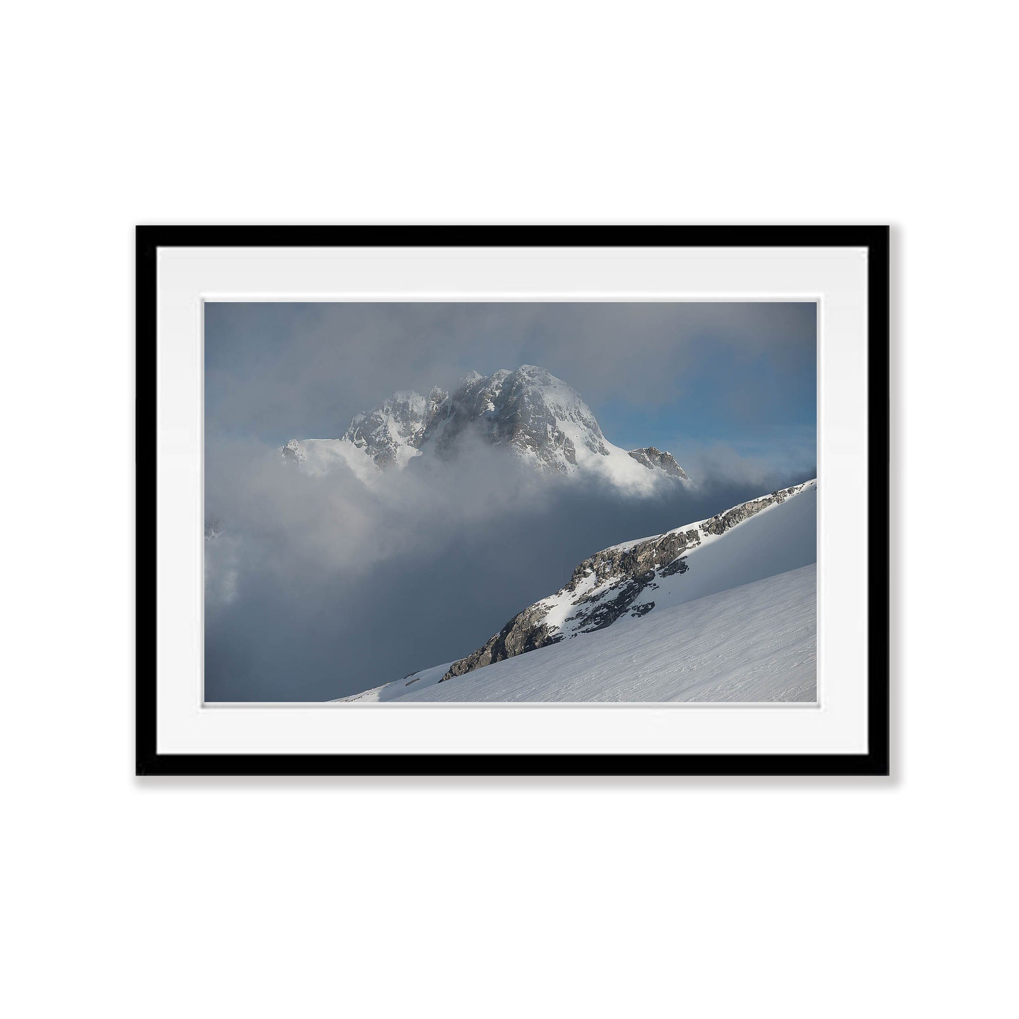 Snow-covered Mountains, South Island, New Zealand