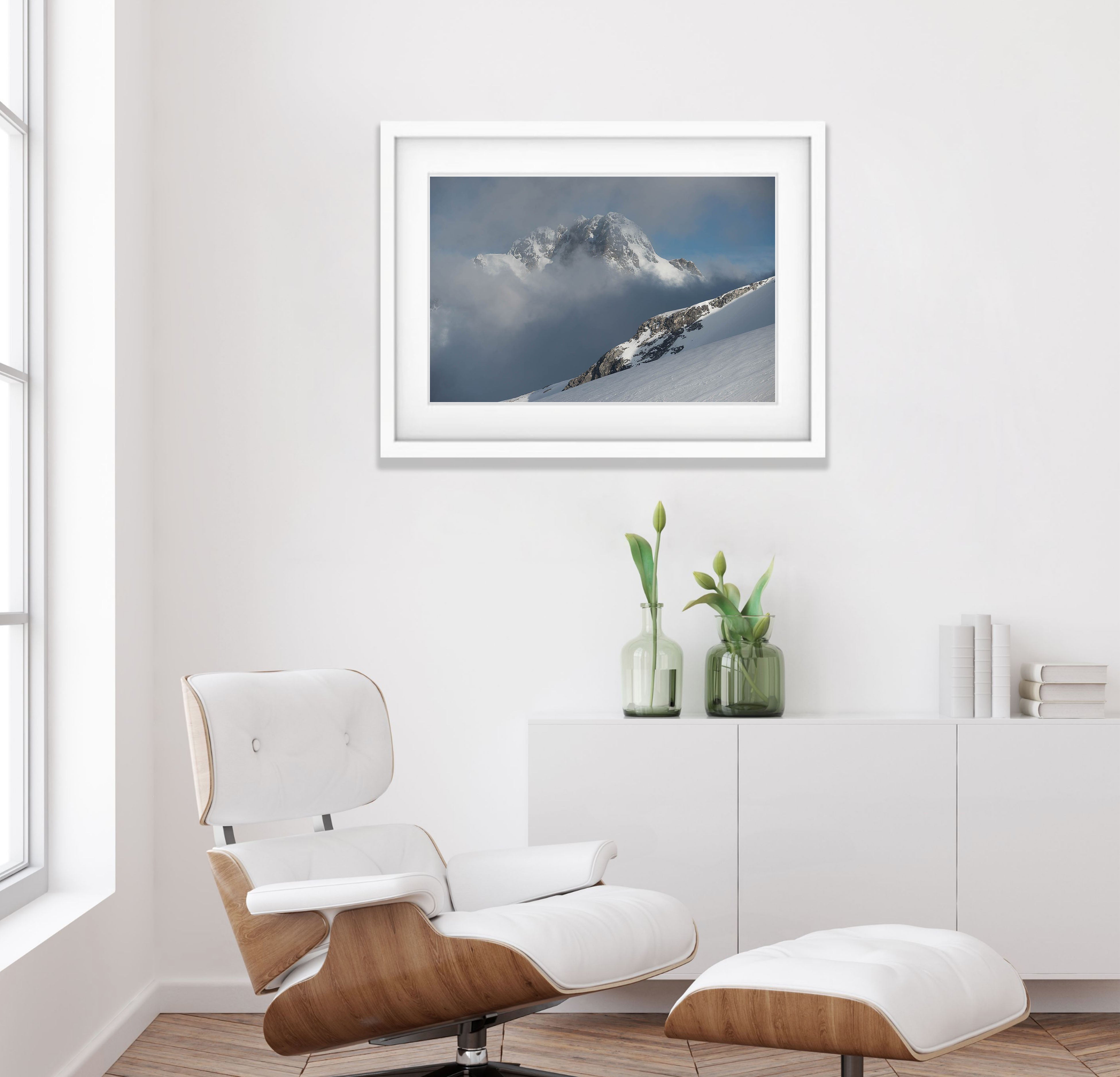 Snow-covered Mountains, South Island, New Zealand