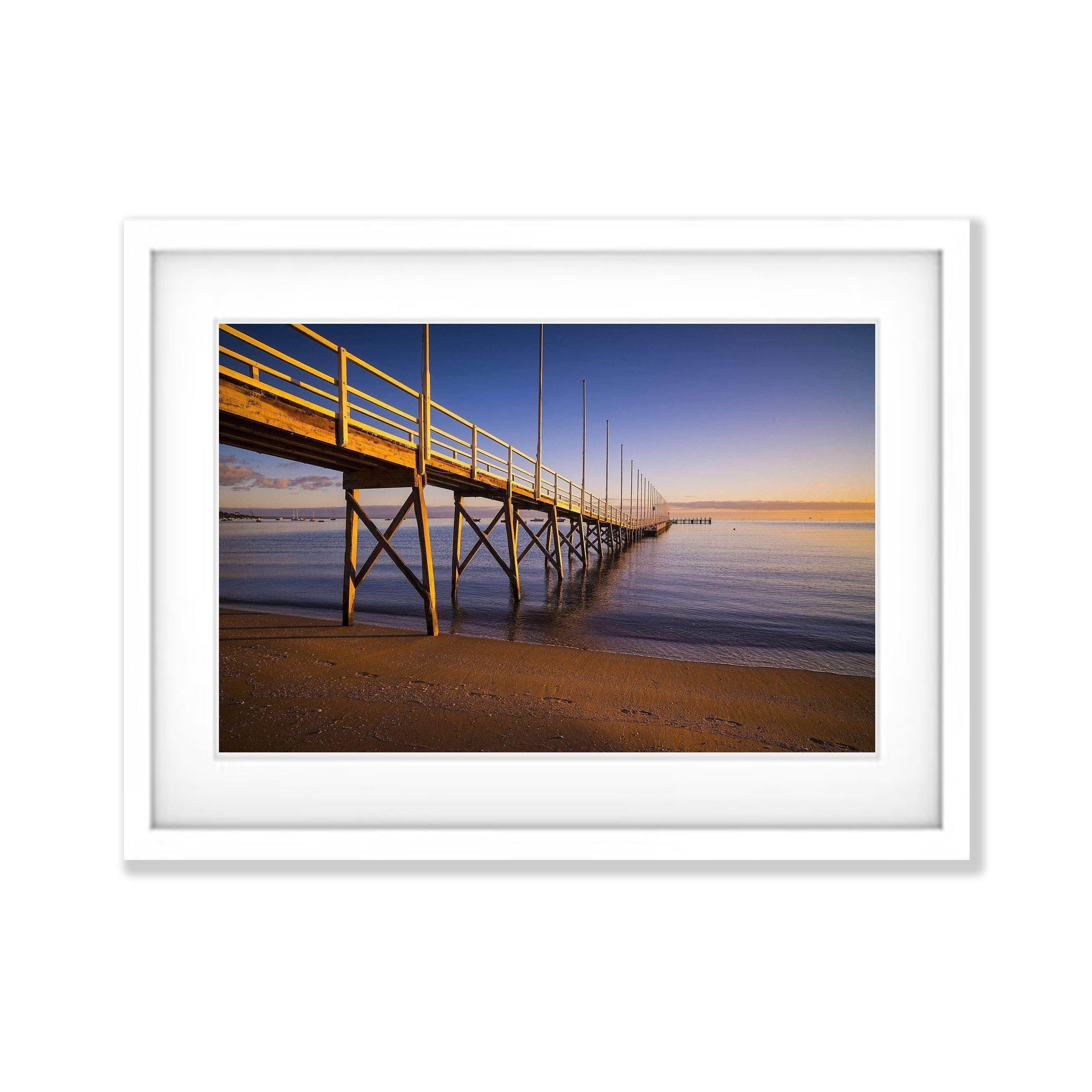 Sorrento Sailing Couta Boat Club Jetty sunrise