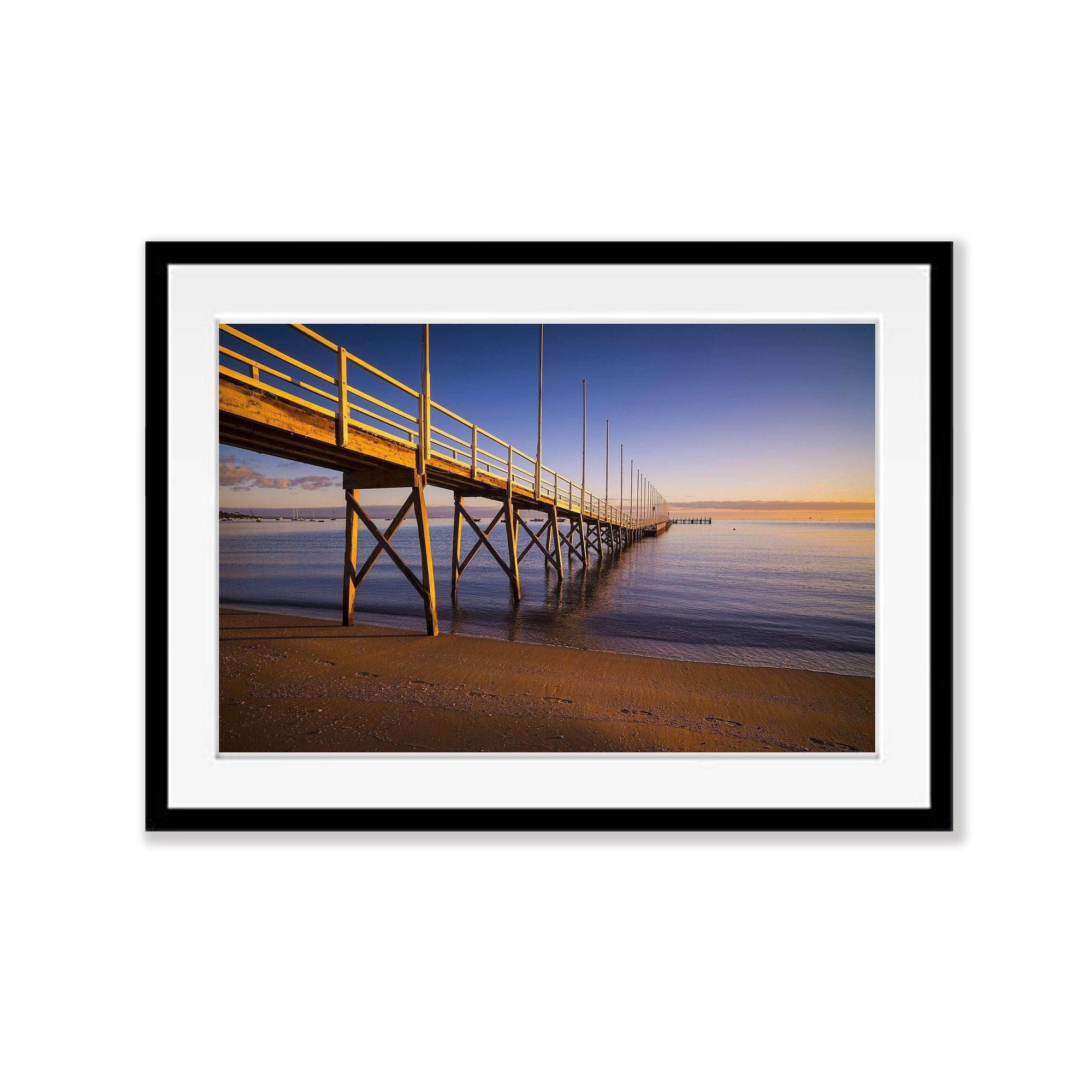 Sorrento Sailing Couta Boat Club Jetty sunrise