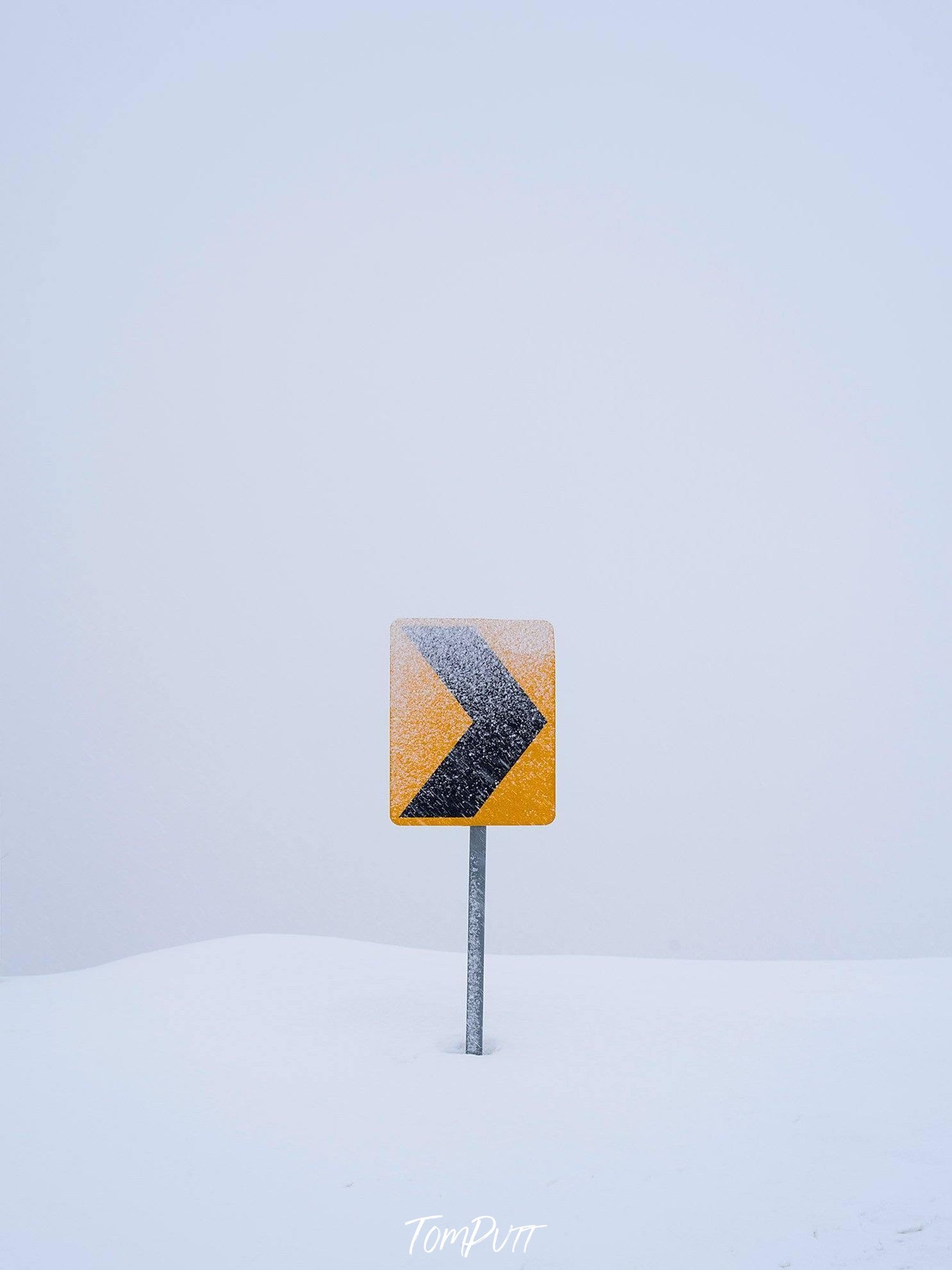 Stay Right sign board