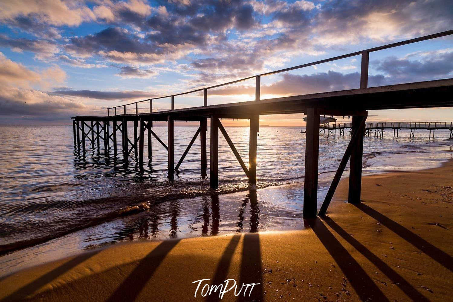 Well constructed bridge track over a lake, Sullivan's Bay, Sorrento - Mornington Peninsula VIC