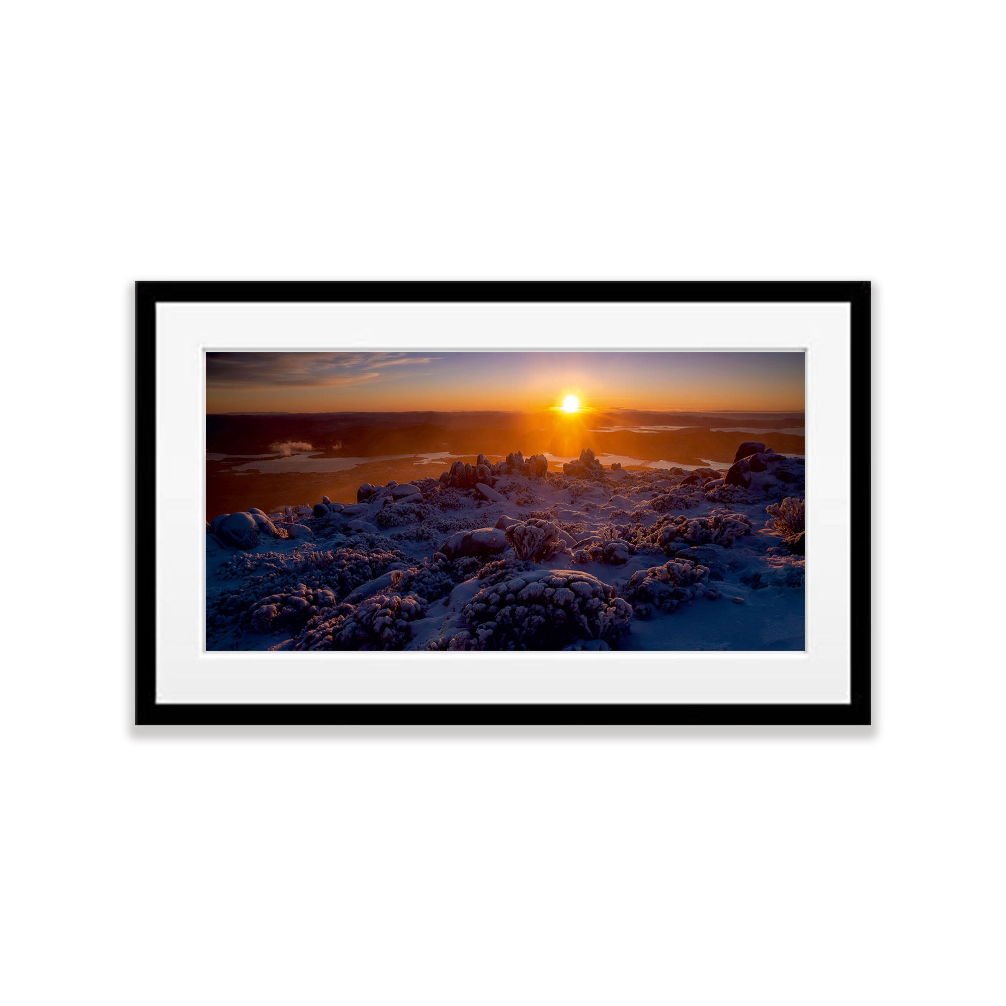 Sunrise from Kunanyi, TAS
