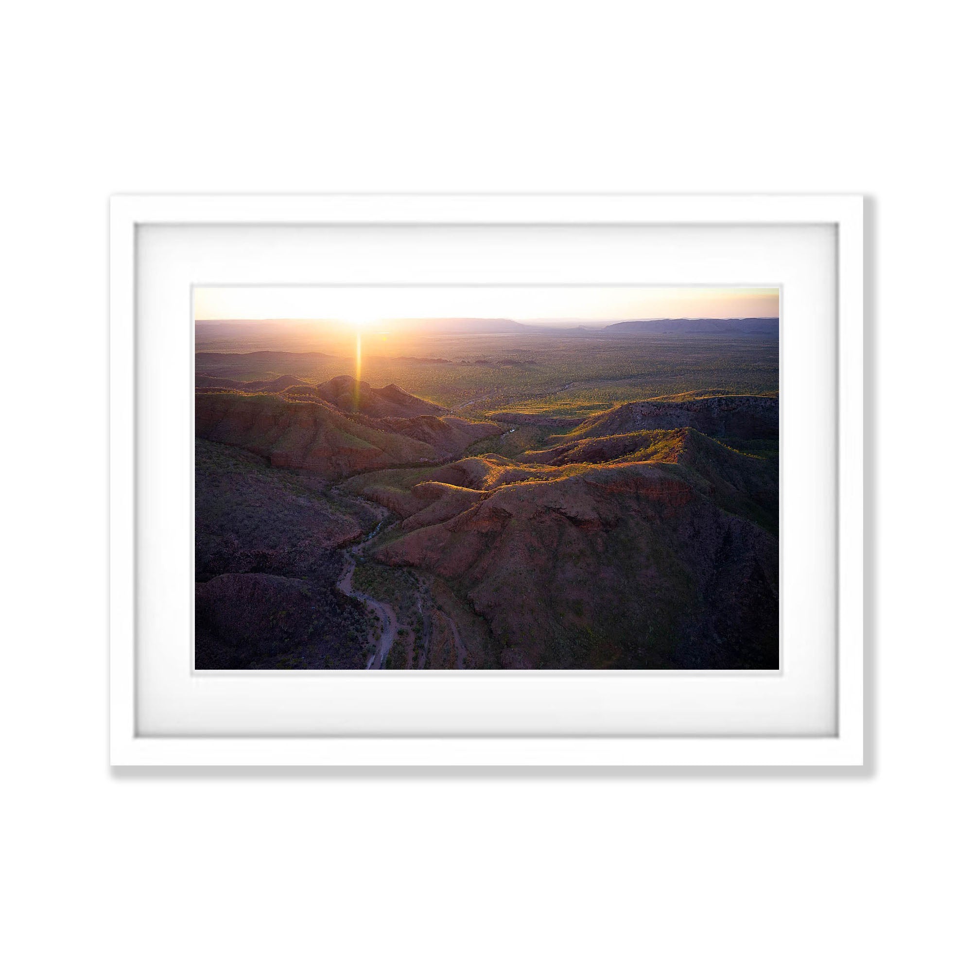 Sunset over Carr Boyd Ranges, Kununurra, Western Australia