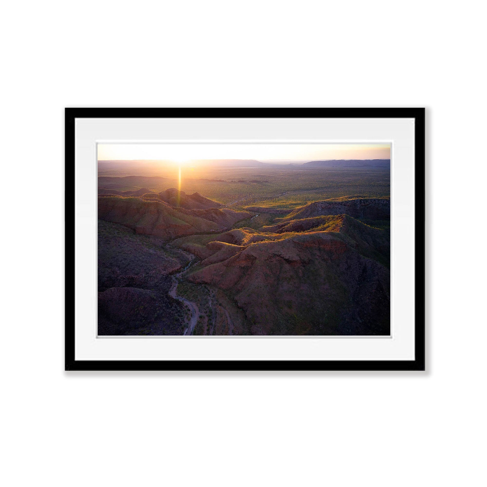 Sunset over Carr Boyd Ranges, Kununurra, Western Australia