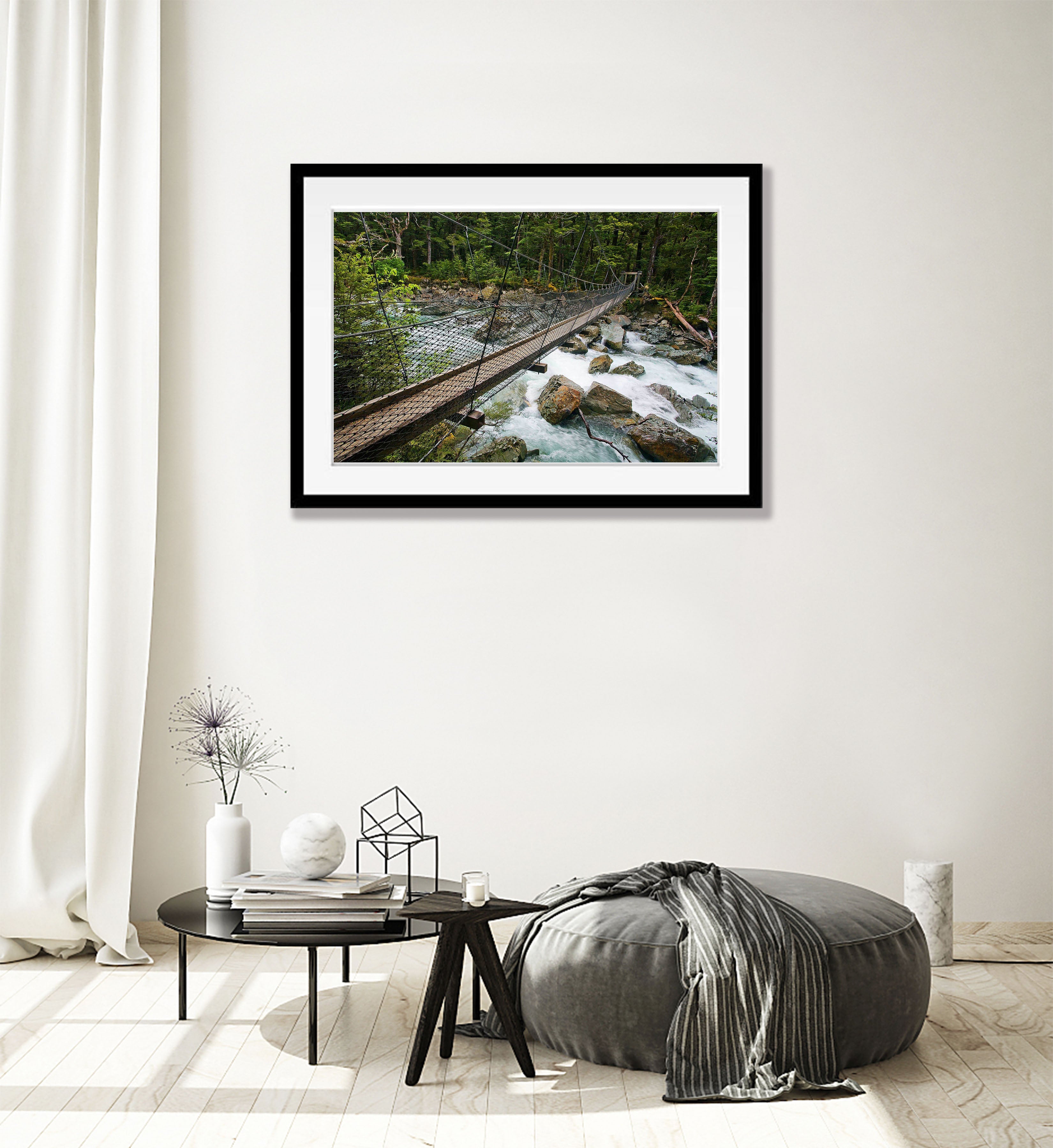 Swing Bridge, Routeburn Track - New Zealand