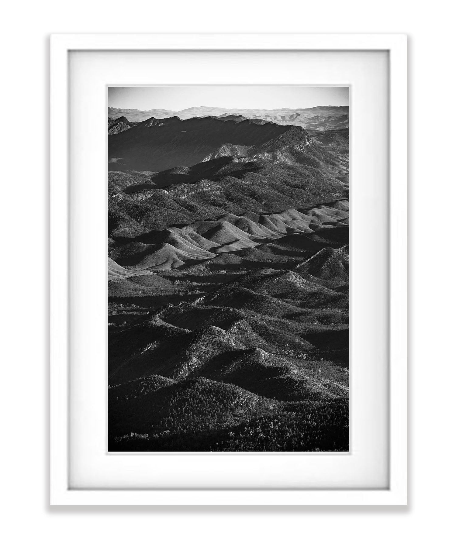 The Crocodile-like appearance of the Flinders Ranges, SA