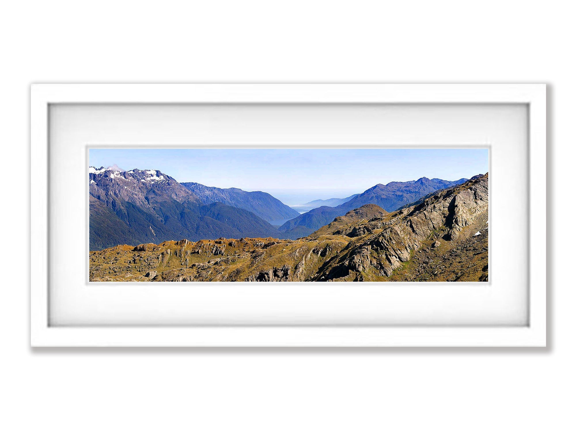 The Hollyford Valley looking toward Martins Bay, Routeburn Track - New Zealand