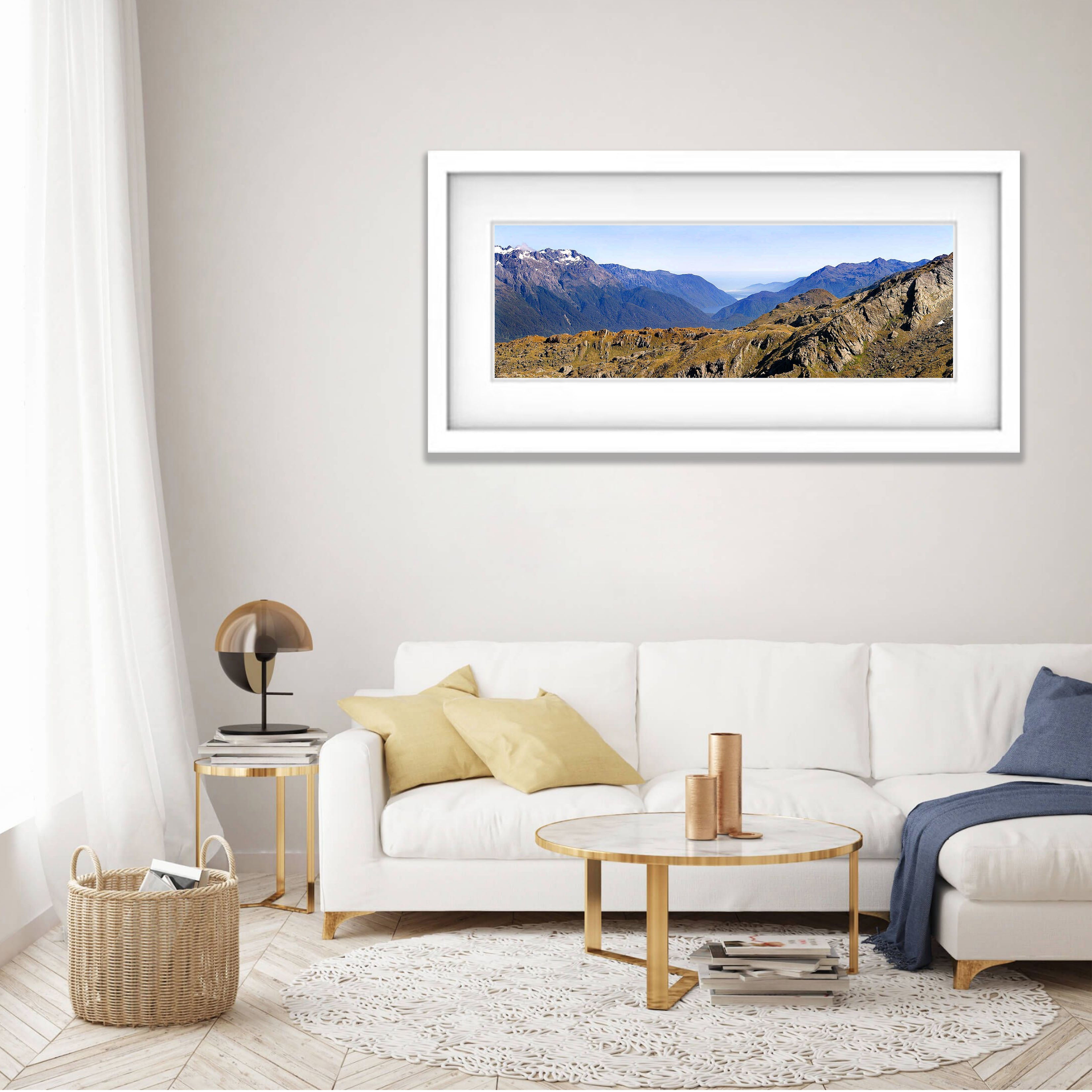 The Hollyford Valley looking toward Martins Bay, Routeburn Track - New Zealand
