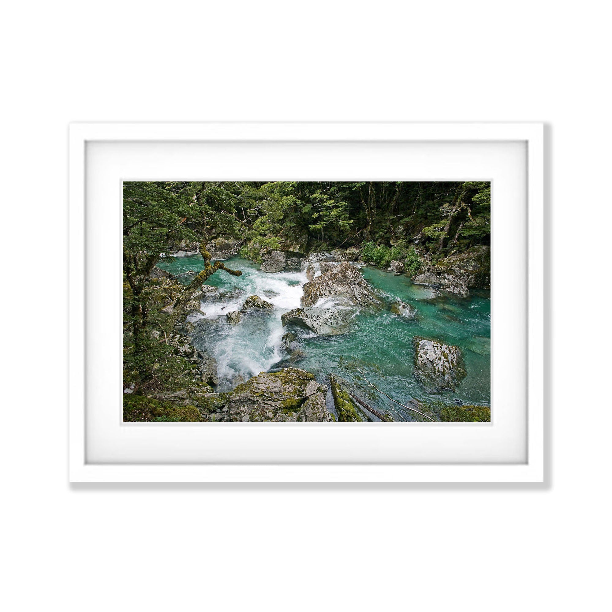 The Route Burn turquoise waters, Routeburn Track - New Zealand