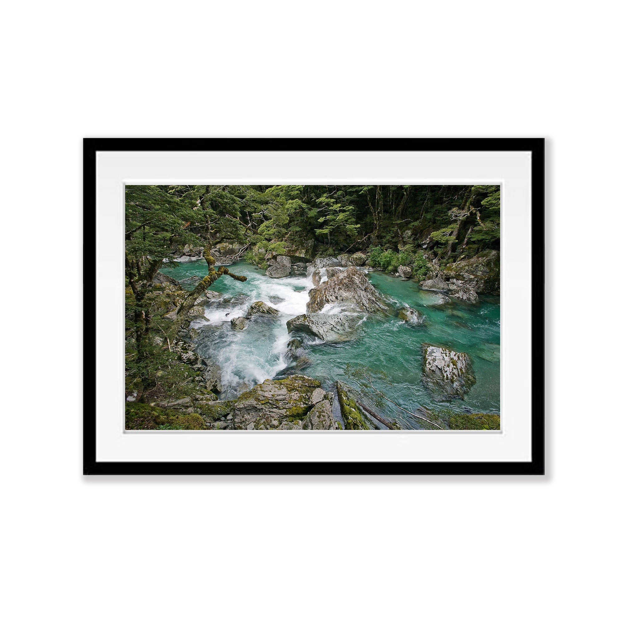 The Route Burn turquoise waters, Routeburn Track - New Zealand